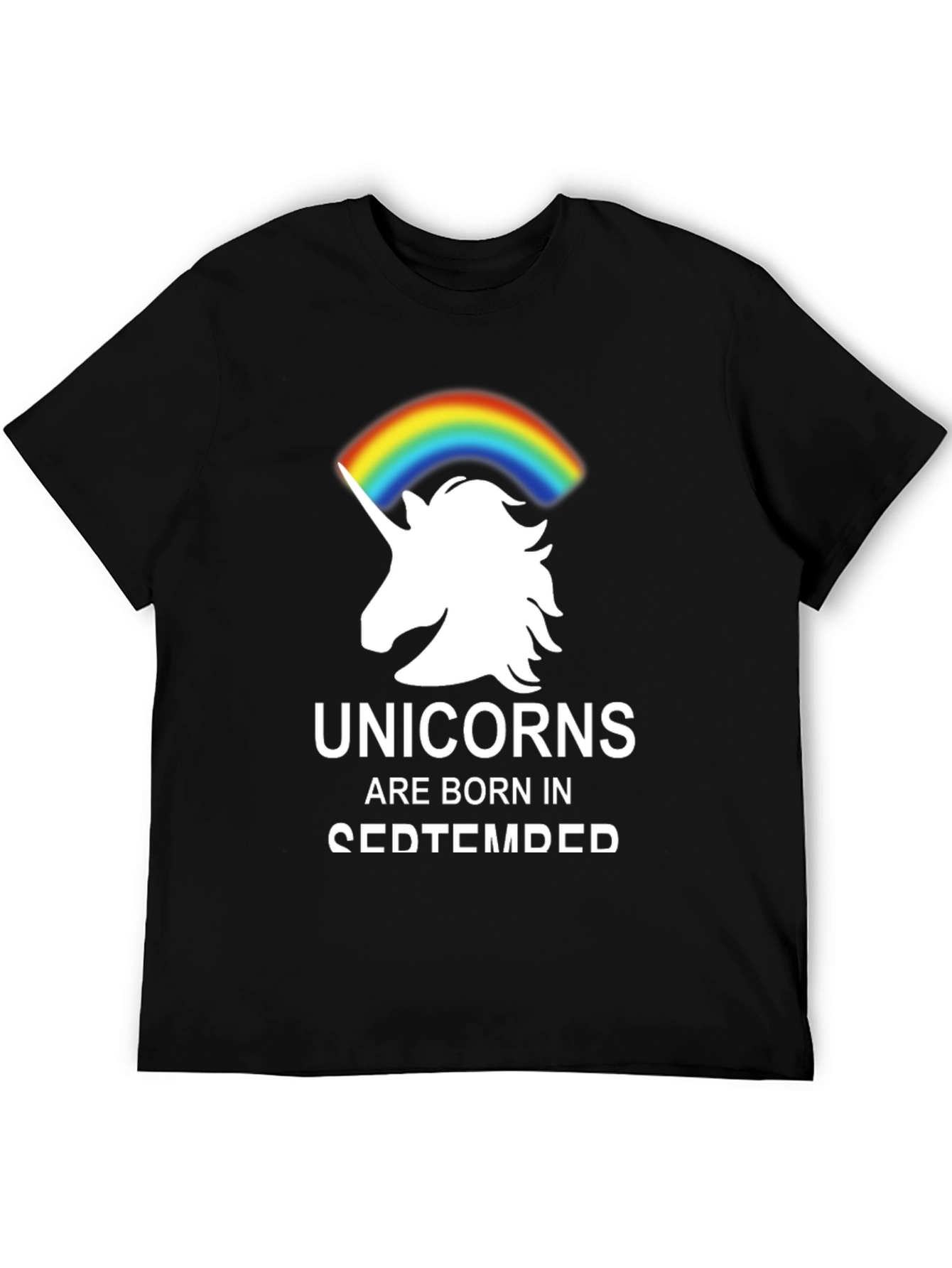 Unicorn Born in September T-Shirt