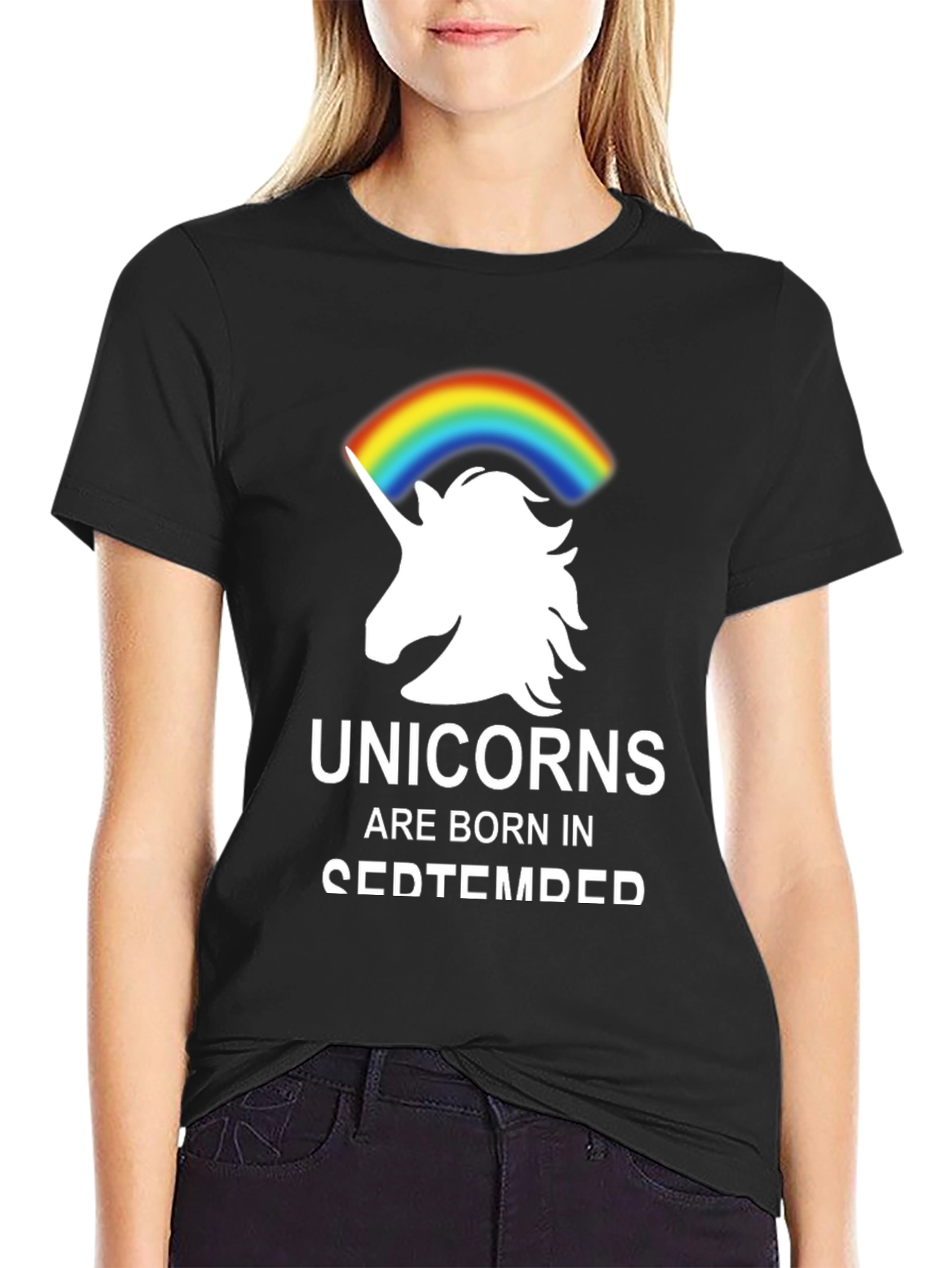 Unicorn Born in September T-Shirt