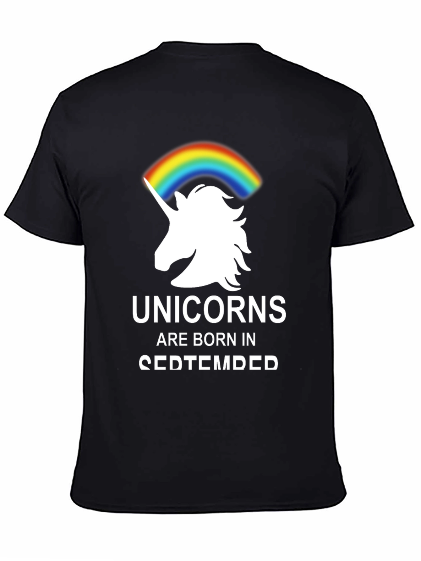 Unicorn Born in September T-Shirt