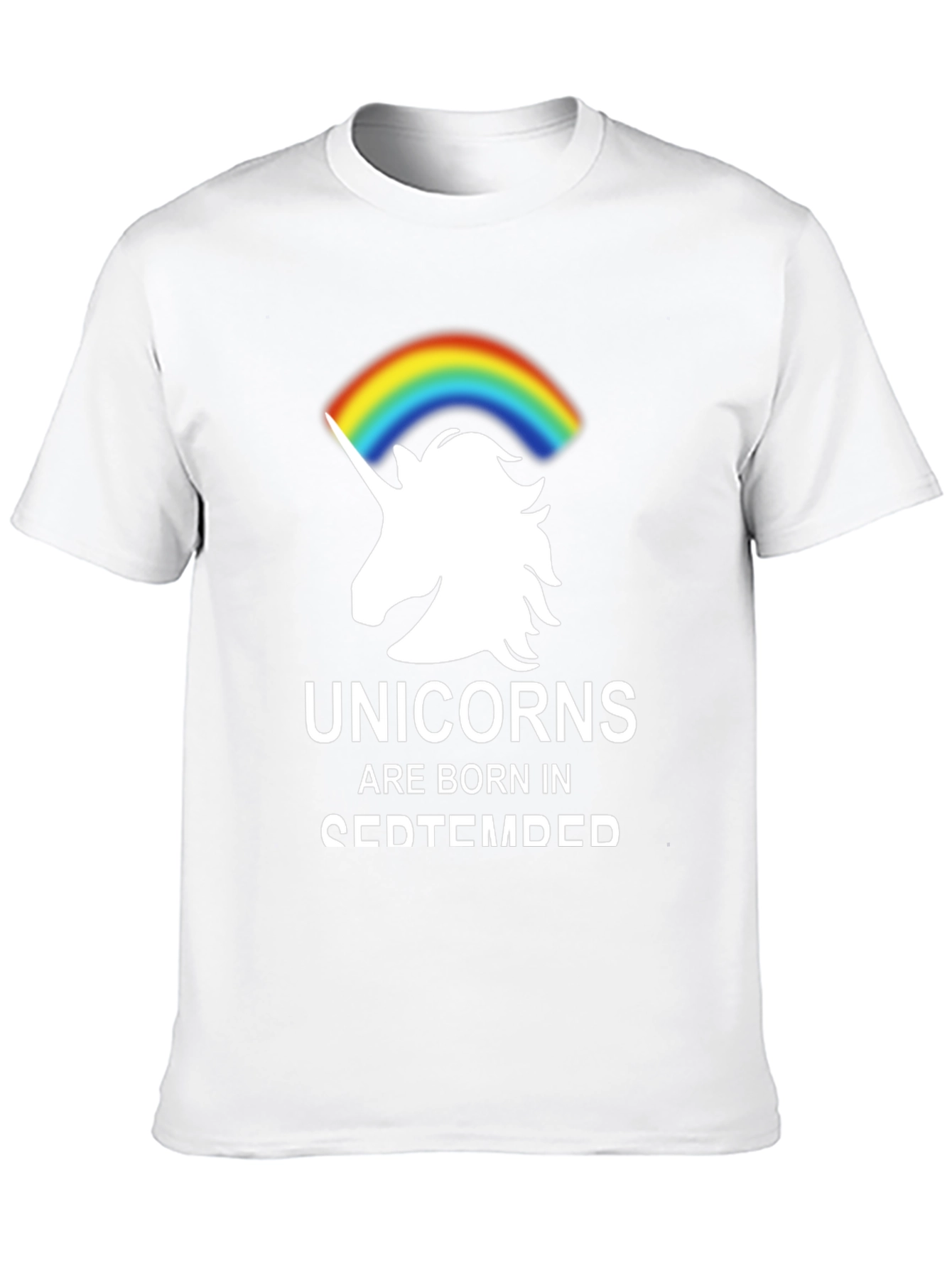 Unicorn Born in September T-Shirt