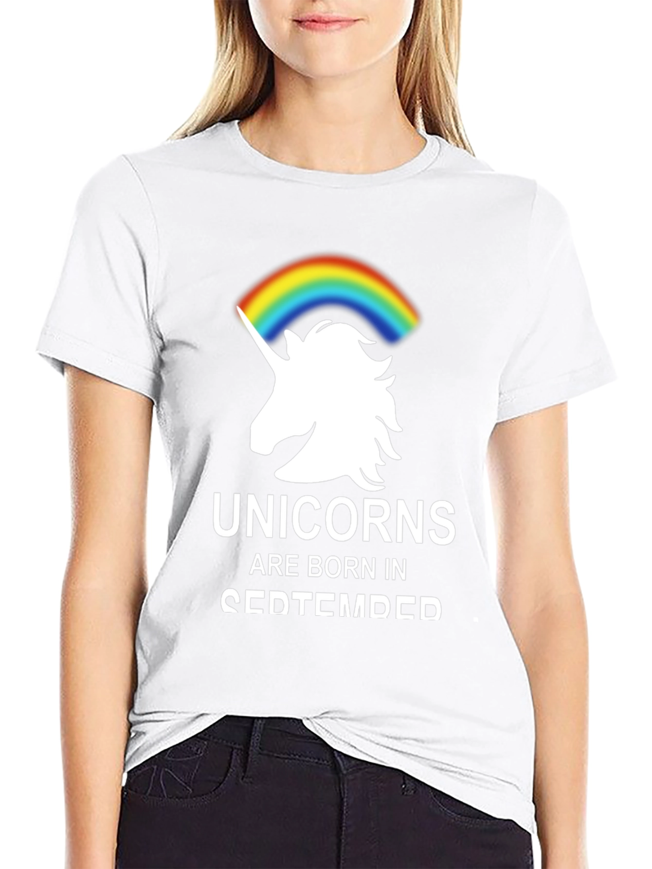 Unicorn Born in September T-Shirt
