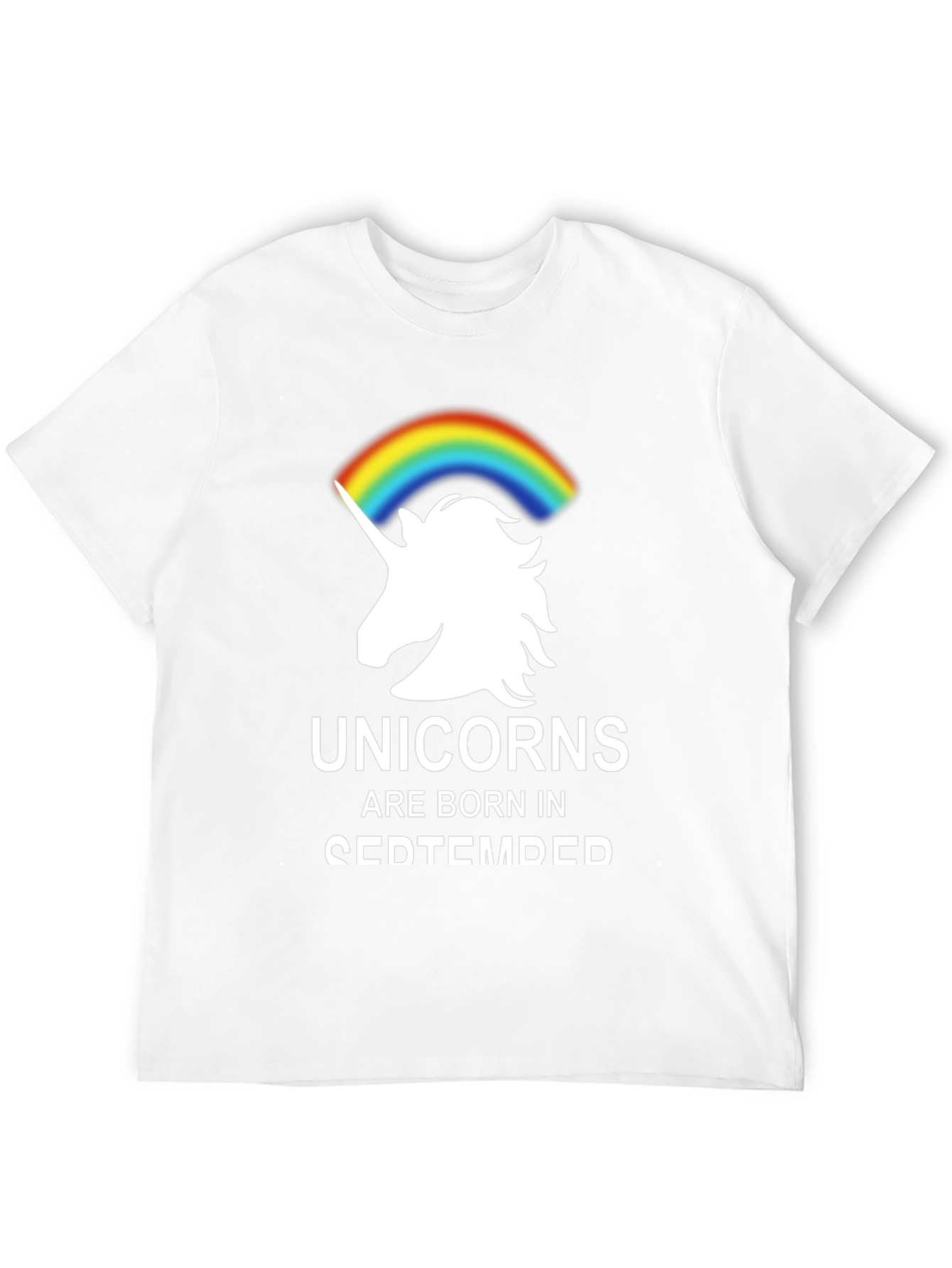 Unicorn Born in September T-Shirt