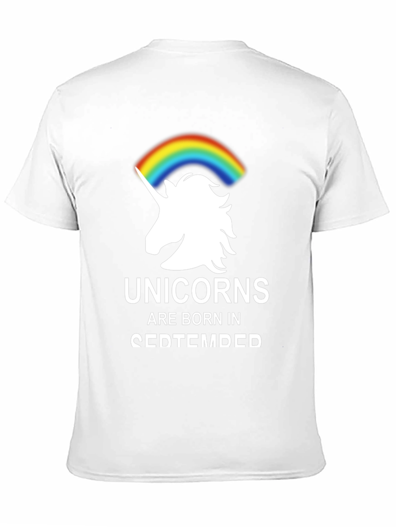 Unicorn Born in September T-Shirt