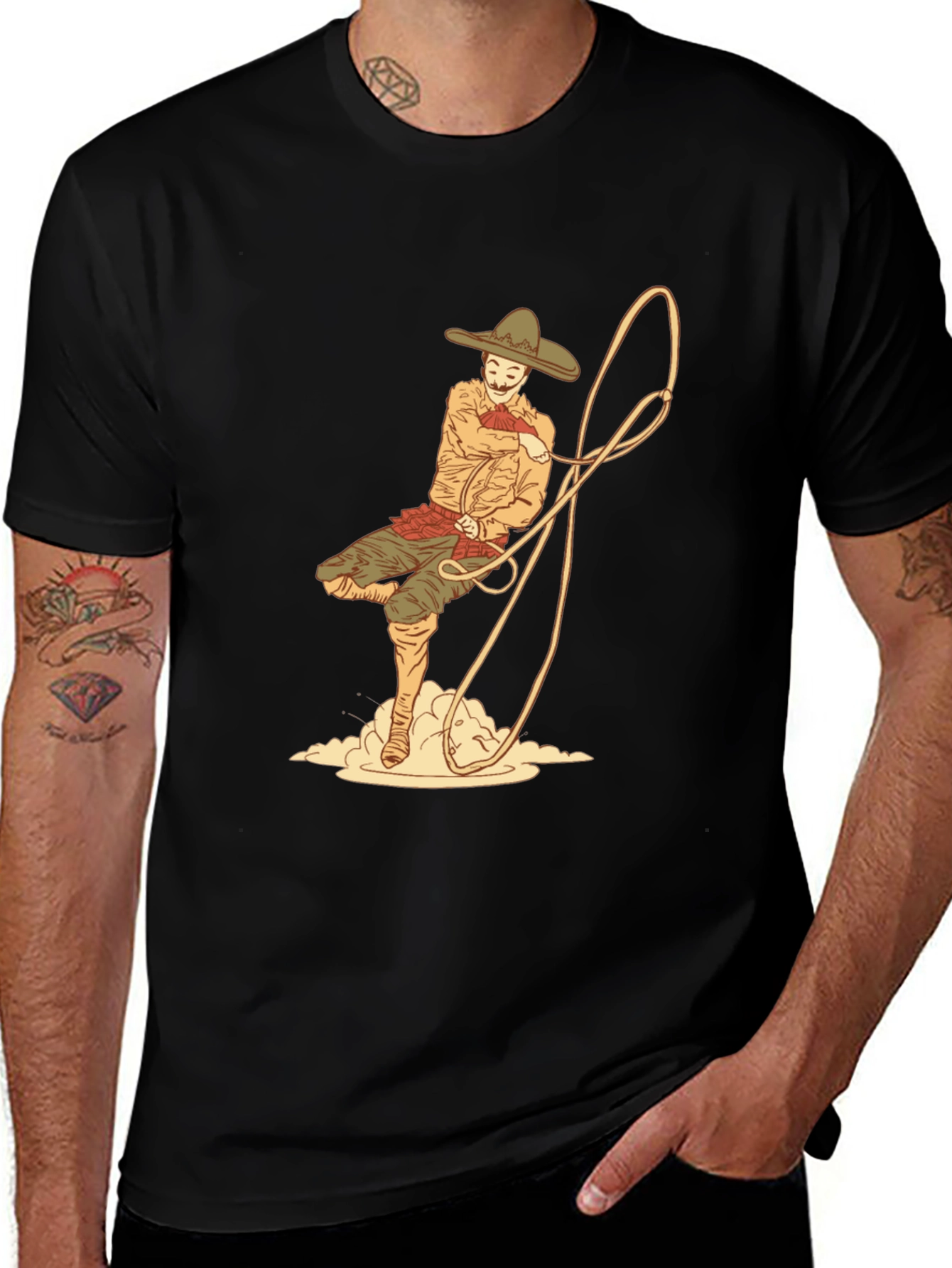 Charro T-Shirt - Lasso Graphic Tee