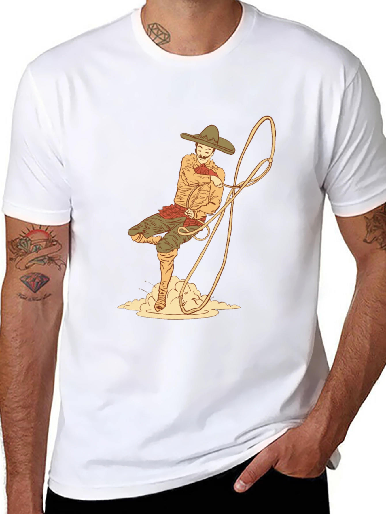 Charro T-Shirt - Lasso Graphic Tee