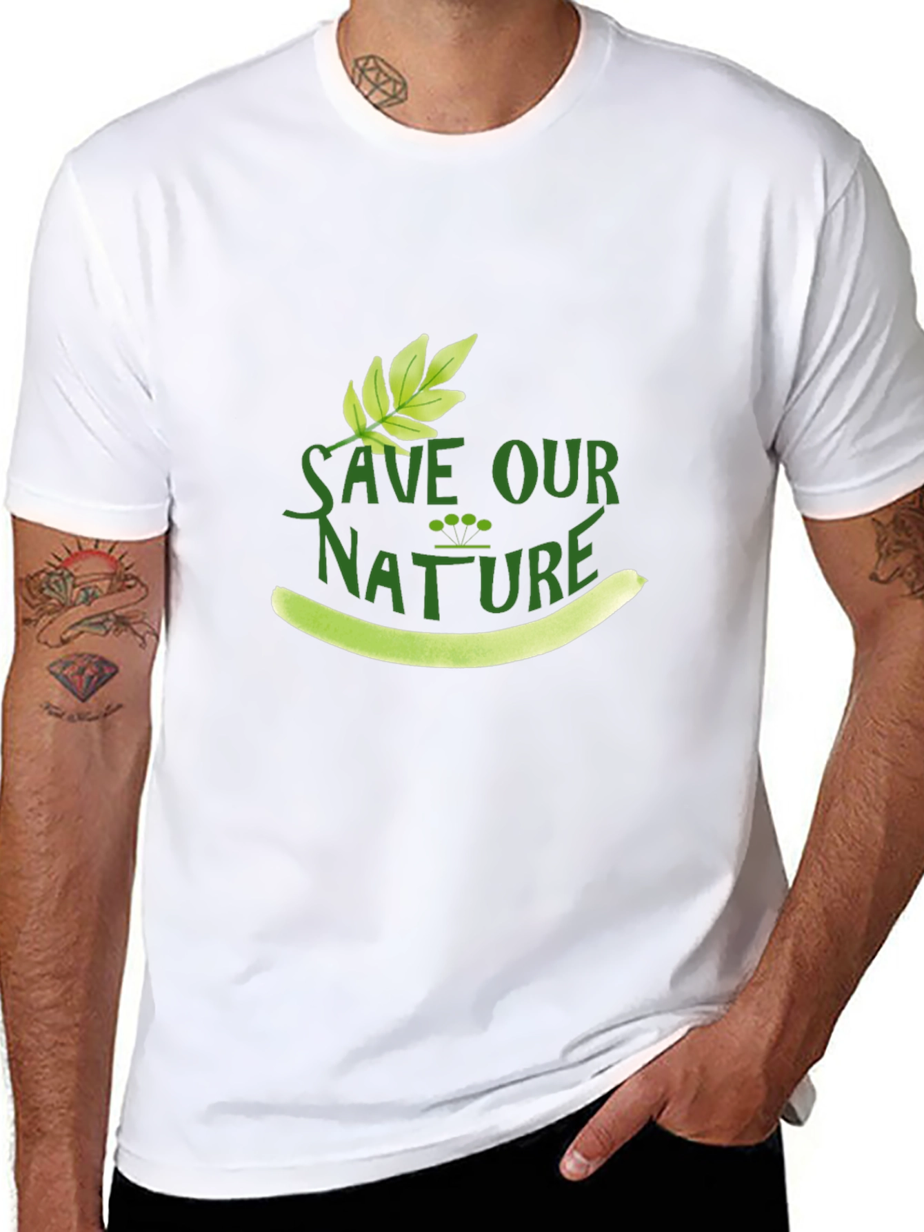 Save Our Nature T-Shirt - Eco-Friendly Design