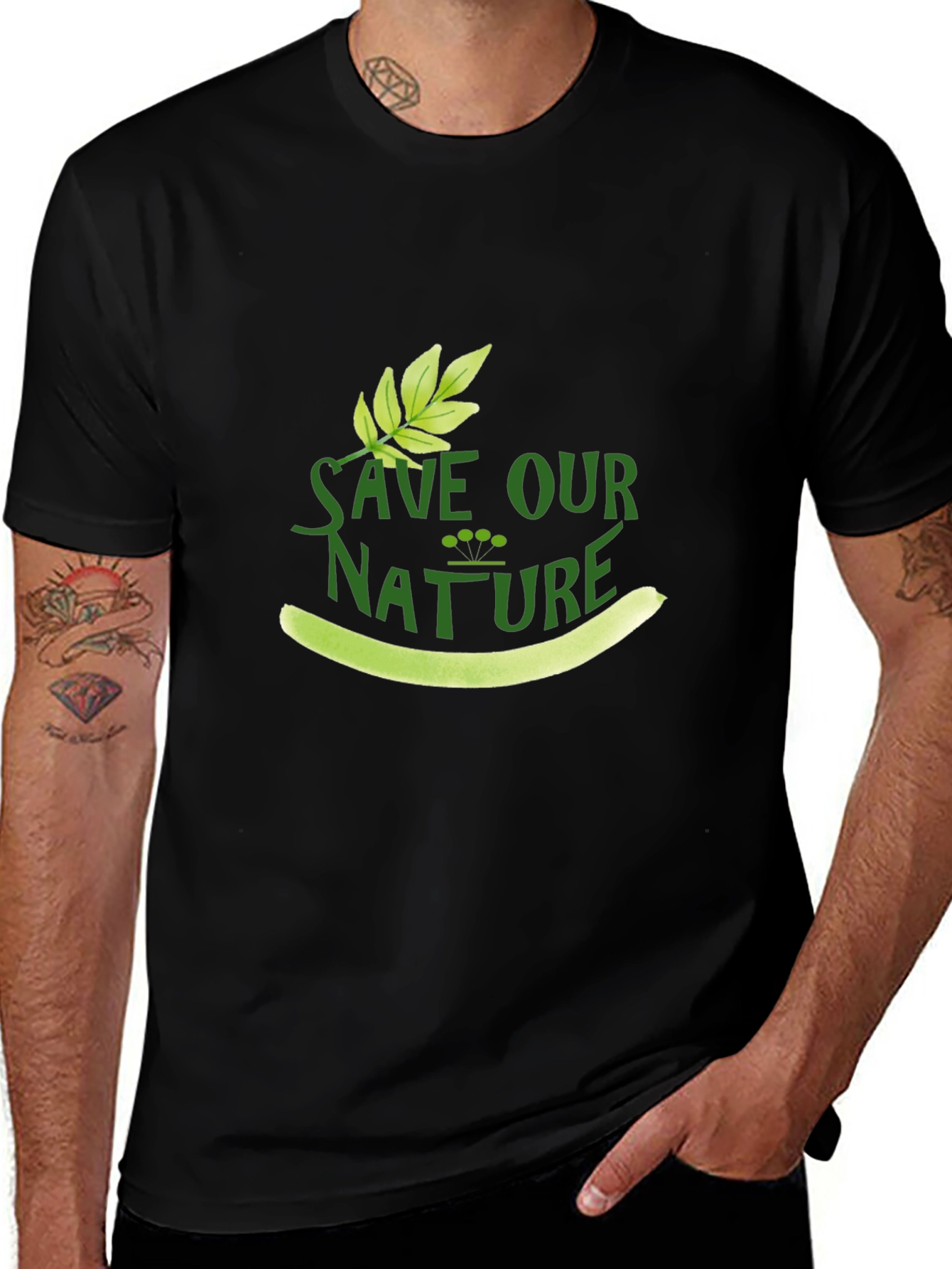 Save Our Nature T-Shirt - Eco-Friendly Design