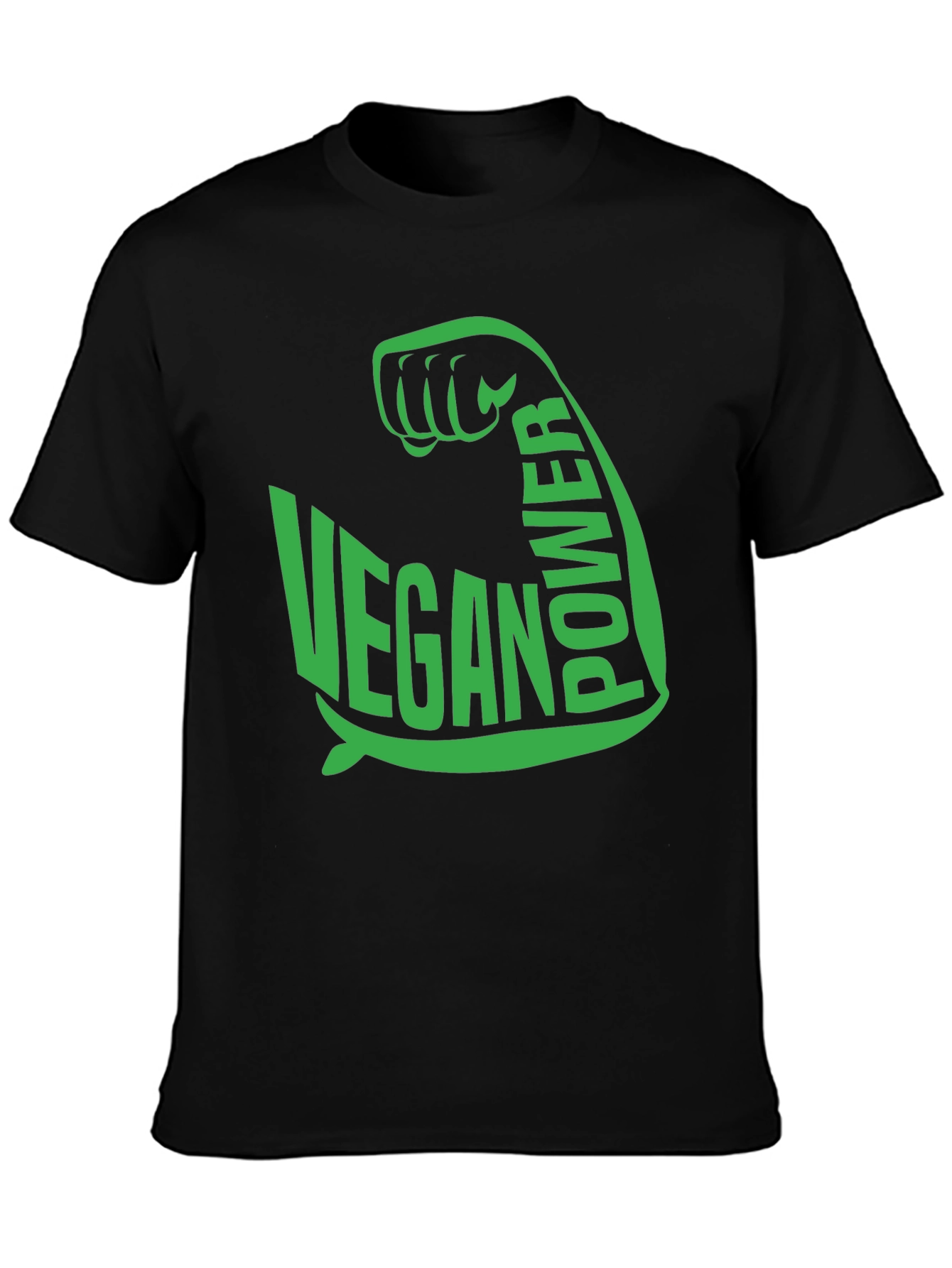 Vegan Power T-Shirt - Flex Your Compassion!