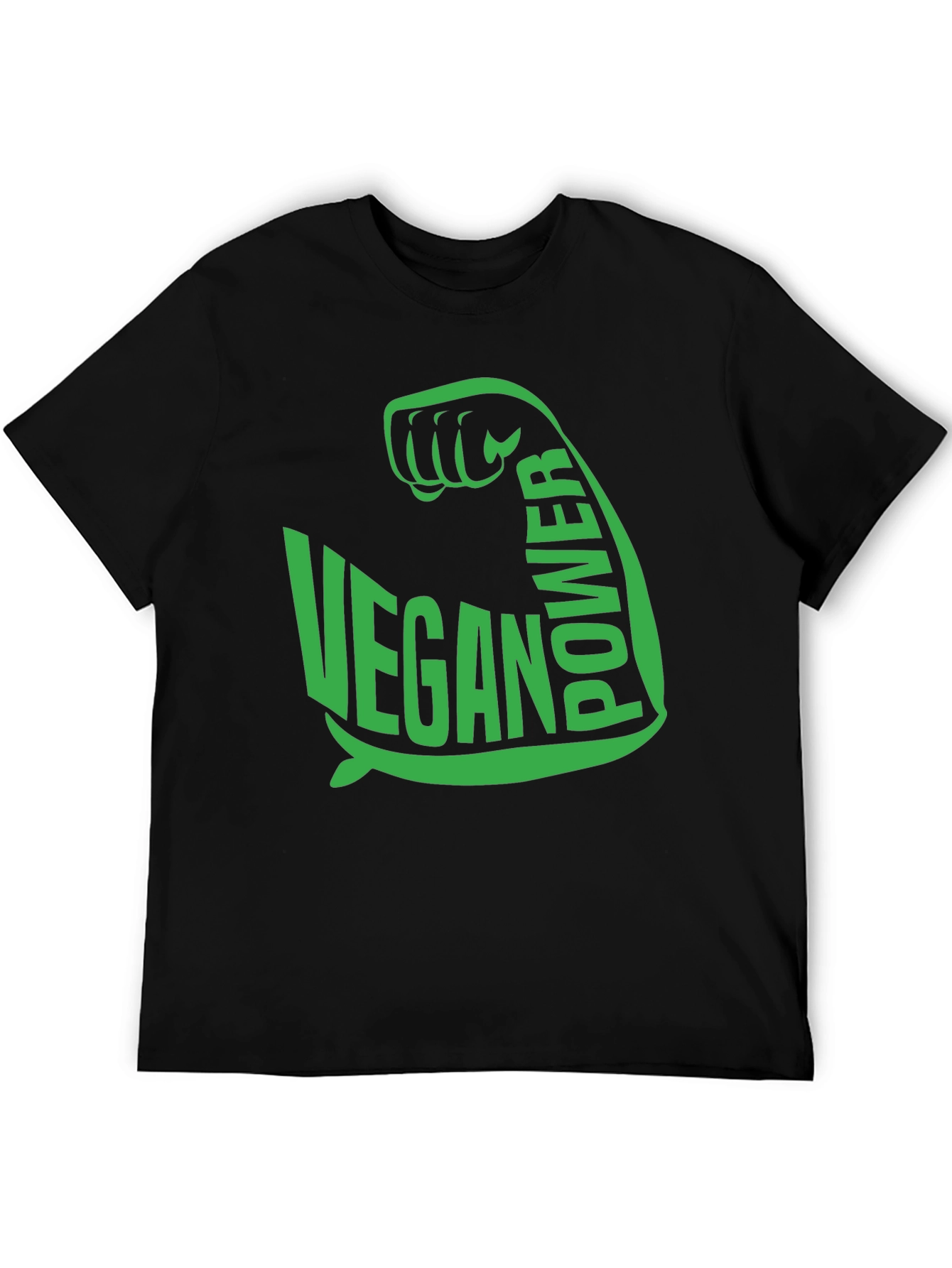 Vegan Power T-Shirt - Flex Your Compassion!