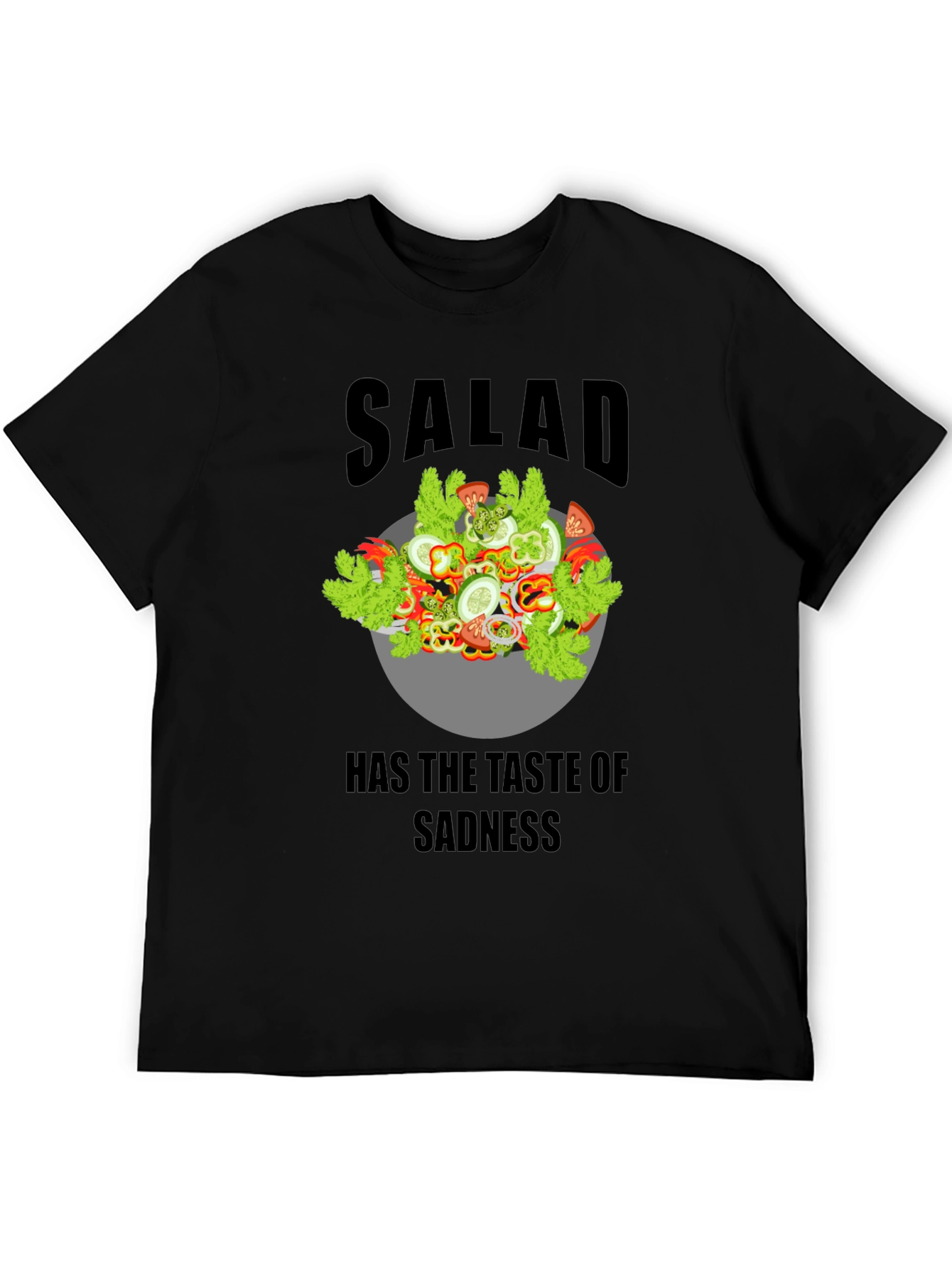 Sad Salad Graphic T-Shirt - Unisex Cotton Tee