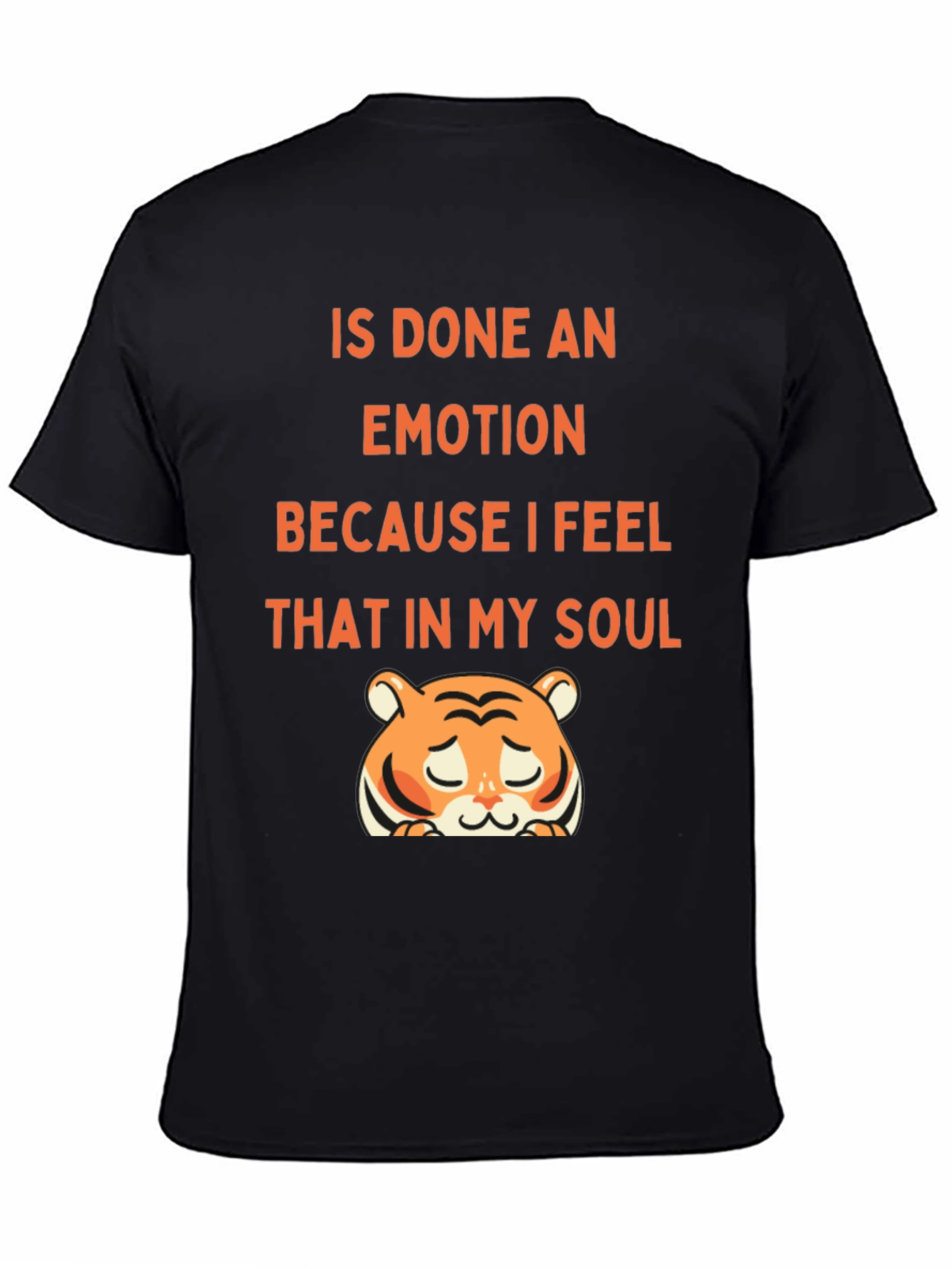 Soulful Tiger Graphic Tee - Express Your Emotions