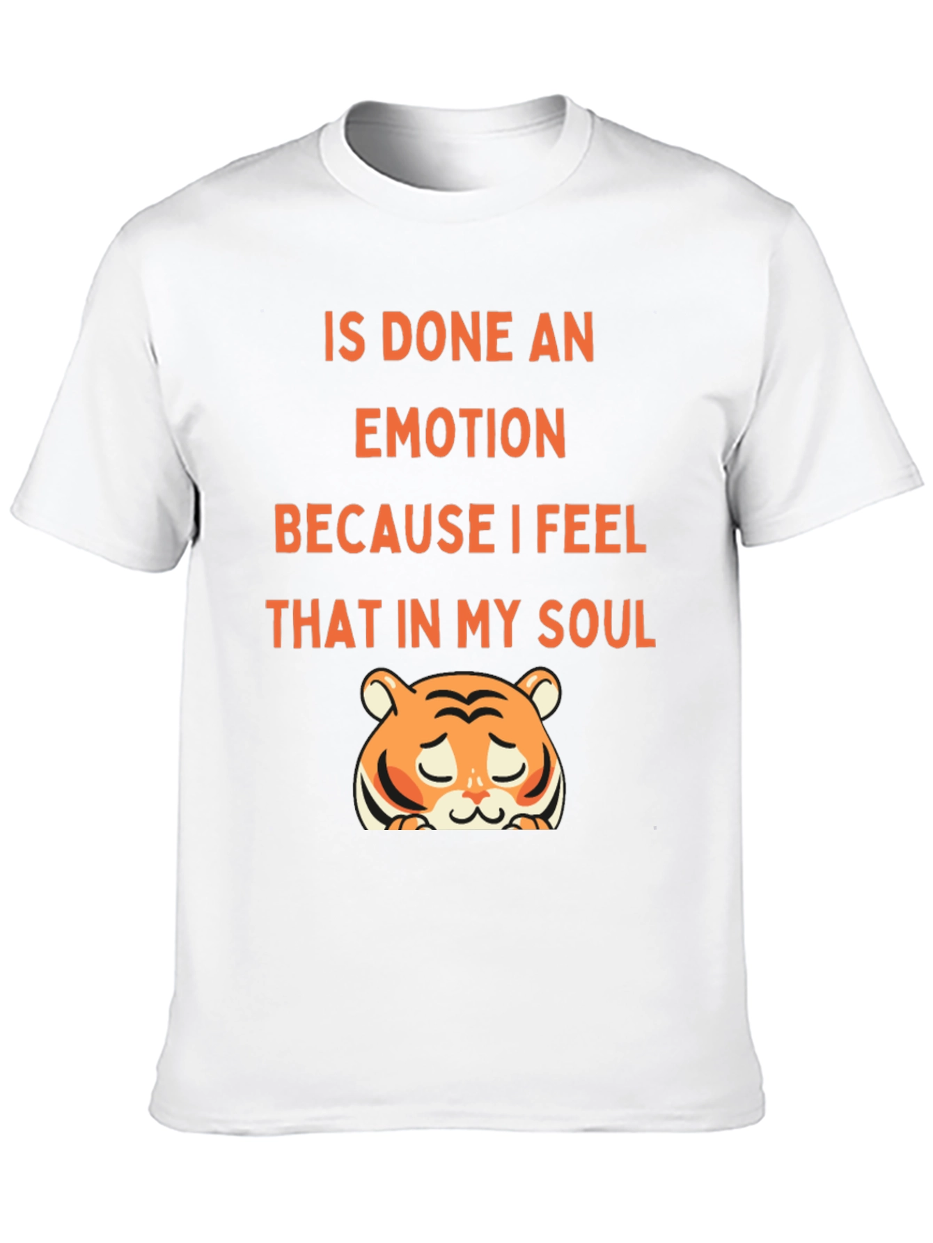 Soulful Tiger Graphic Tee - Express Your Emotions