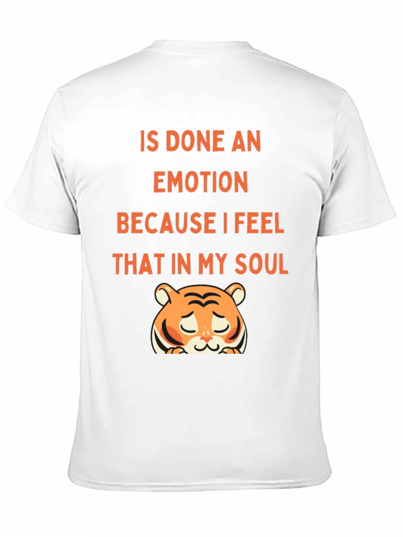 Soulful Tiger Graphic Tee - Express Your Emotions