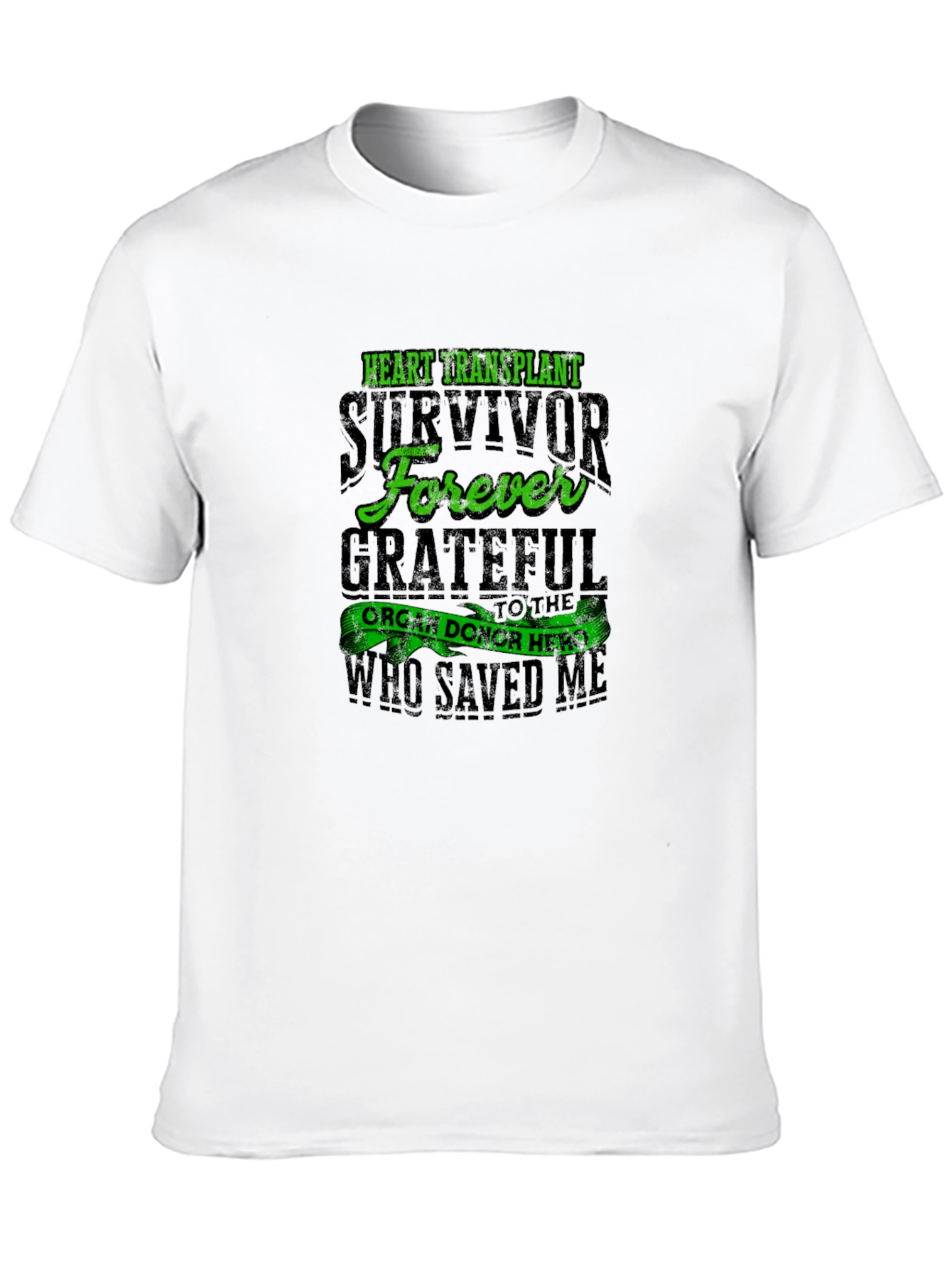 Heart Transplant Survivor Forever Grateful T-Shirt