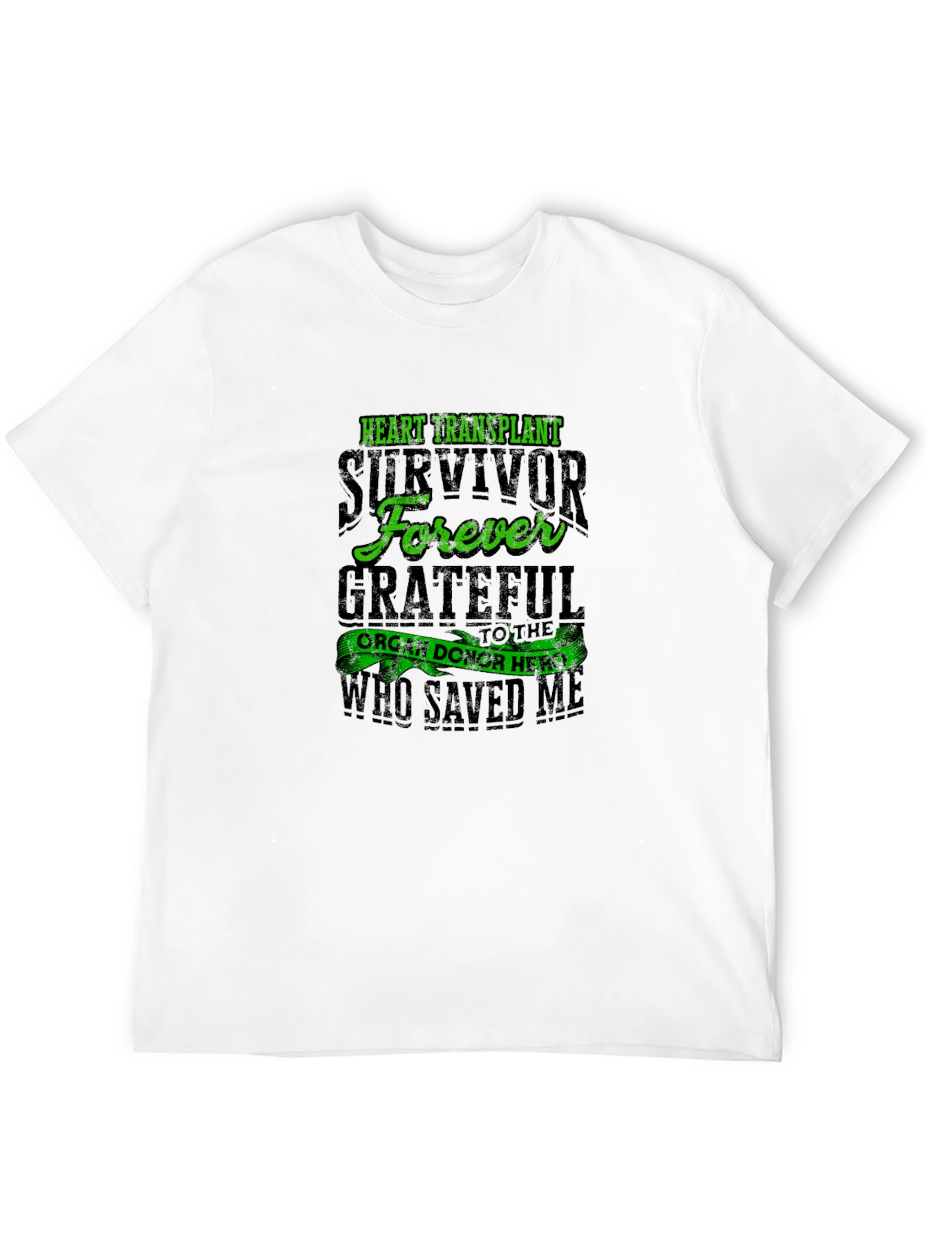 Heart Transplant Survivor Forever Grateful T-Shirt