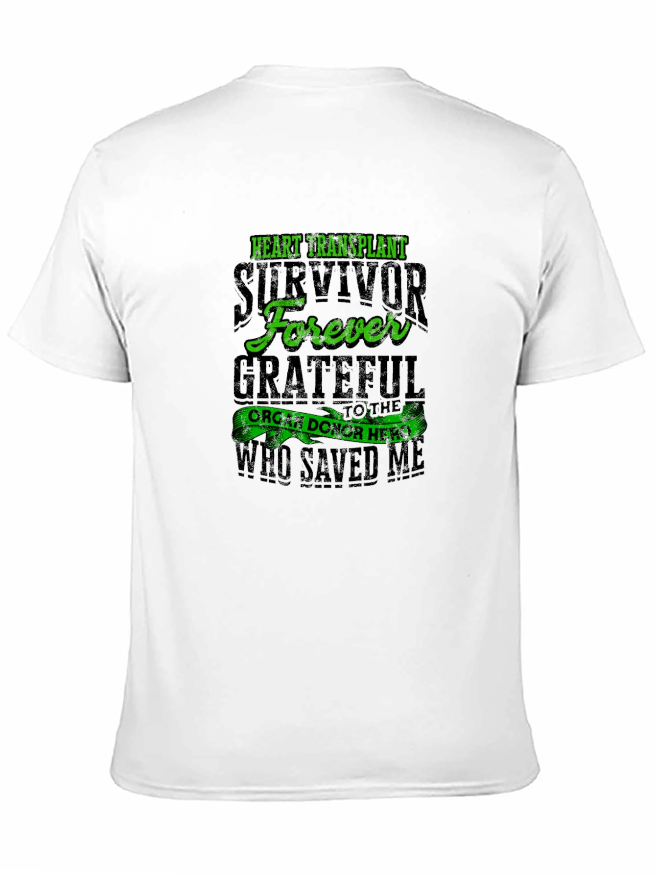 Heart Transplant Survivor Forever Grateful T-Shirt