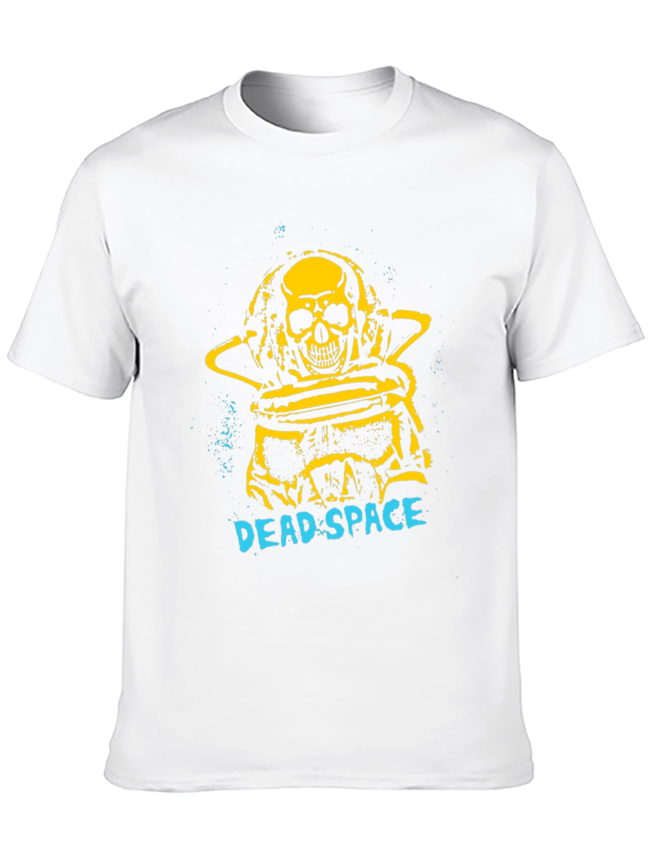 Dead Space Graphic T-Shirt - Sci-Fi Skull Design