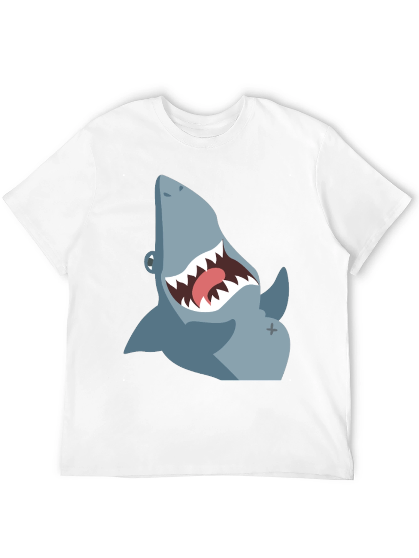 Shark Graphic Tee - Mens Black T-Shirt