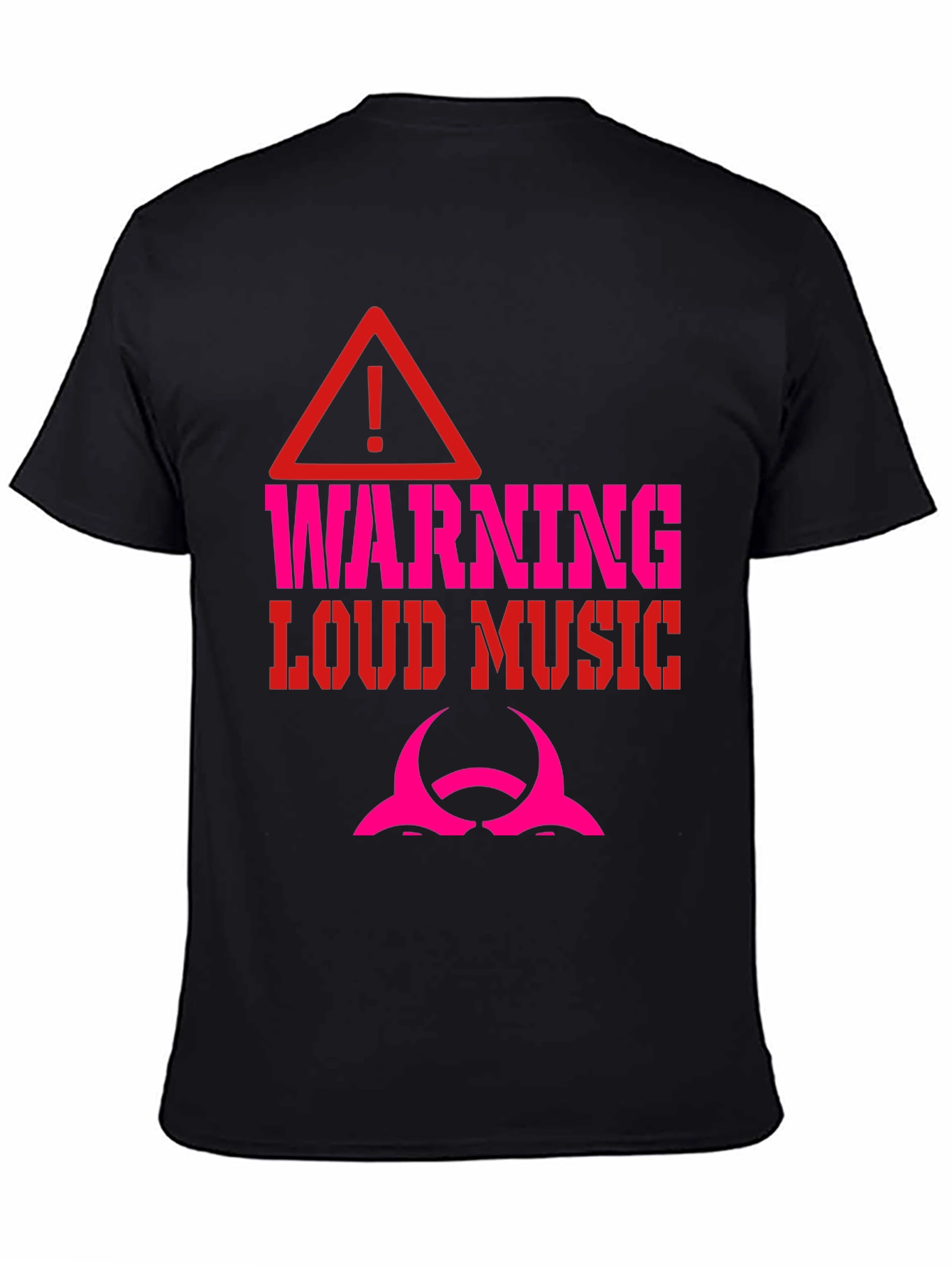 Warning Loud Music Graphic Tee