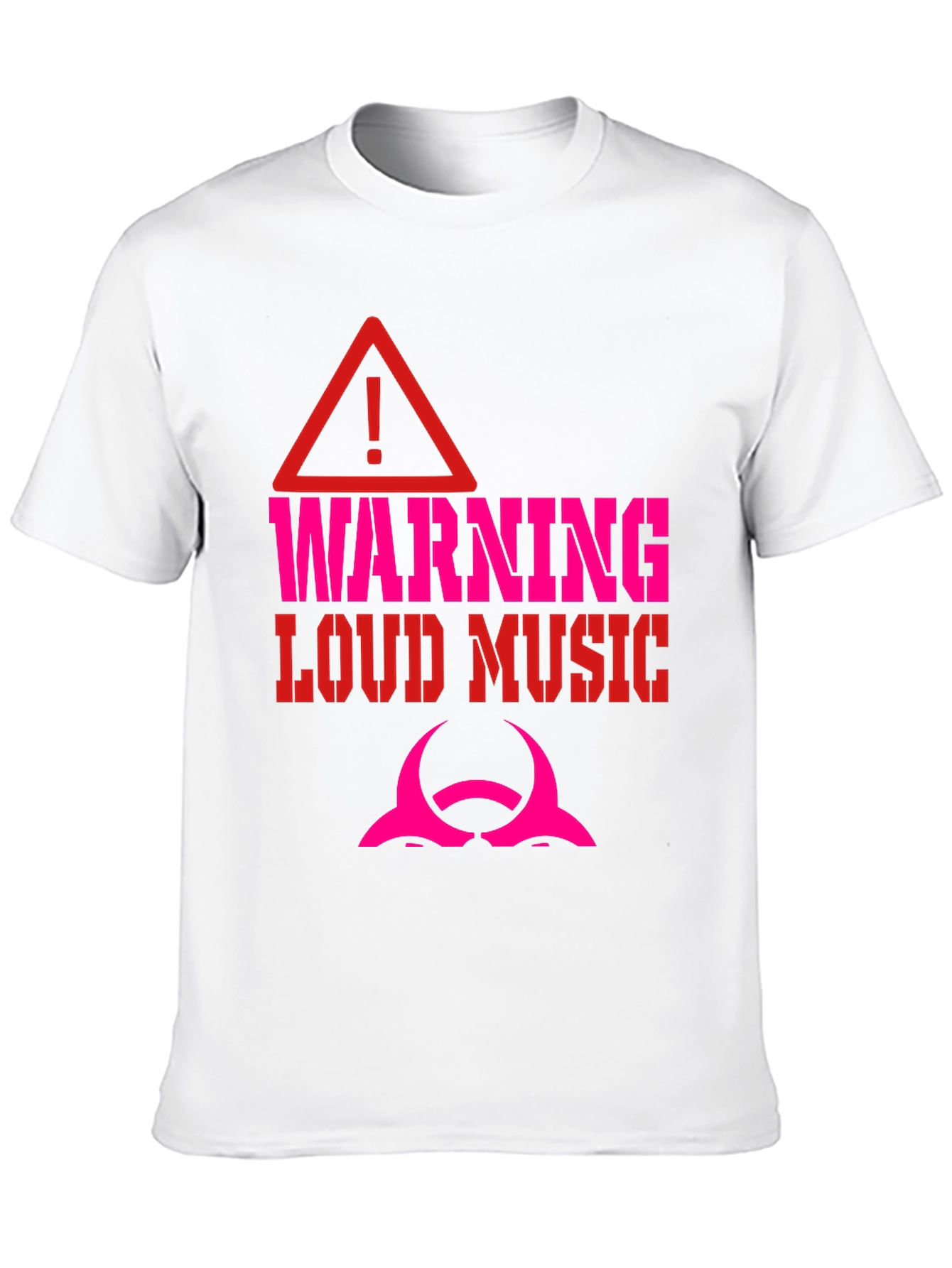 Warning Loud Music Graphic Tee