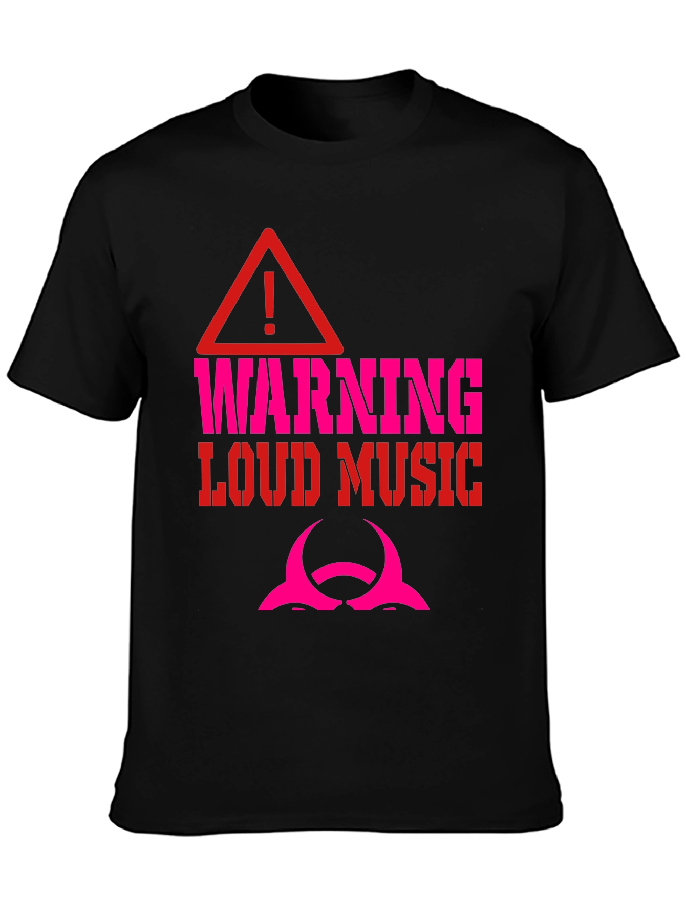 Warning Loud Music Graphic Tee