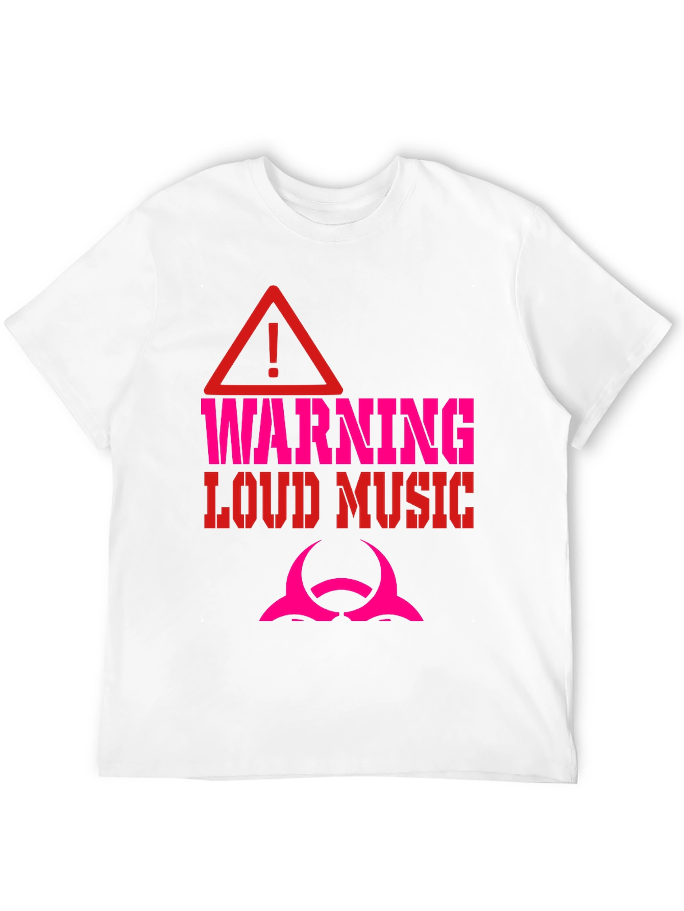 Warning Loud Music Graphic Tee