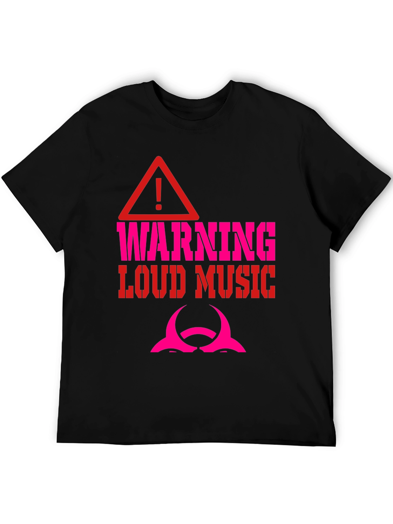 Warning Loud Music Graphic Tee