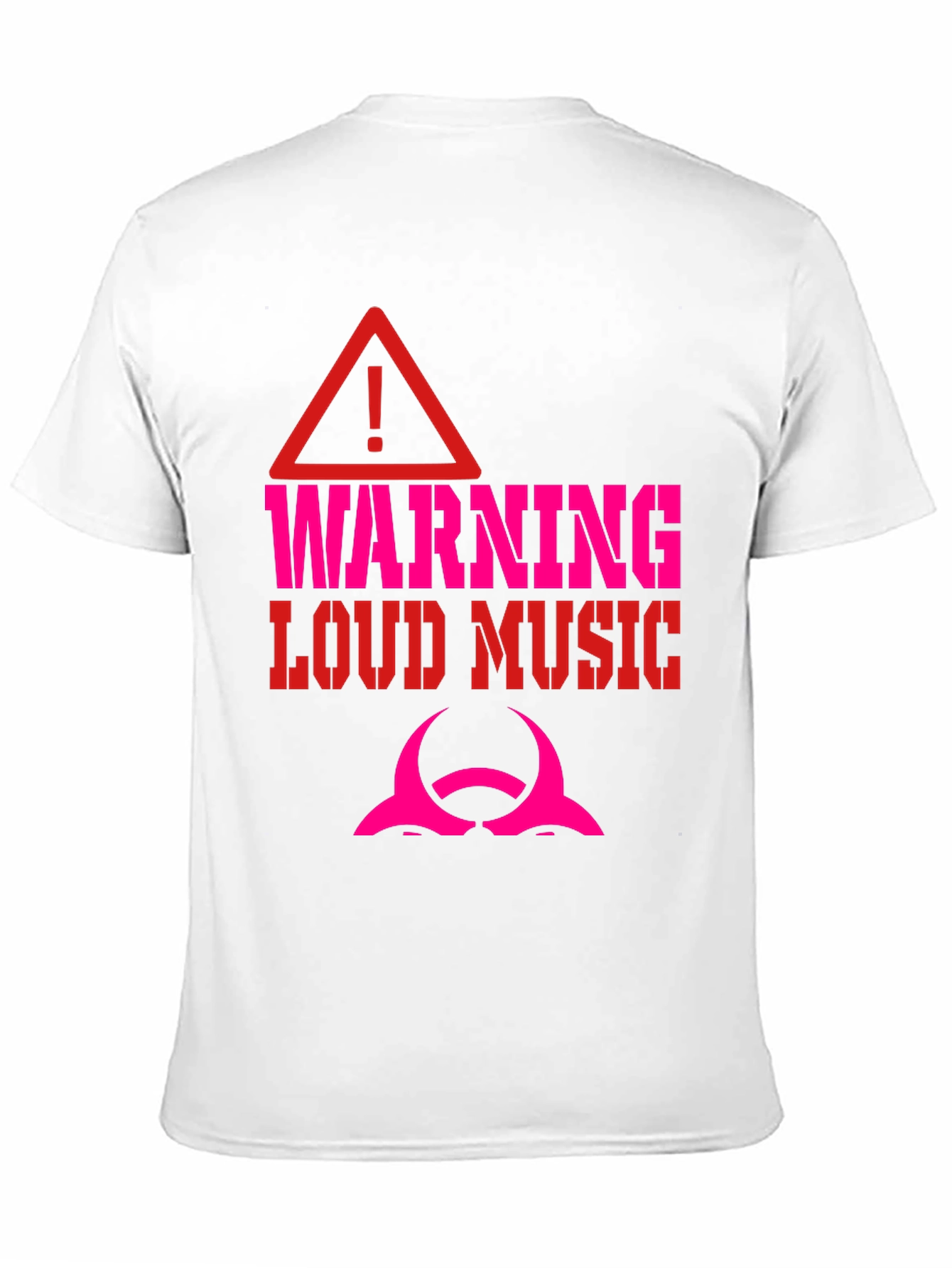 Warning Loud Music Graphic Tee
