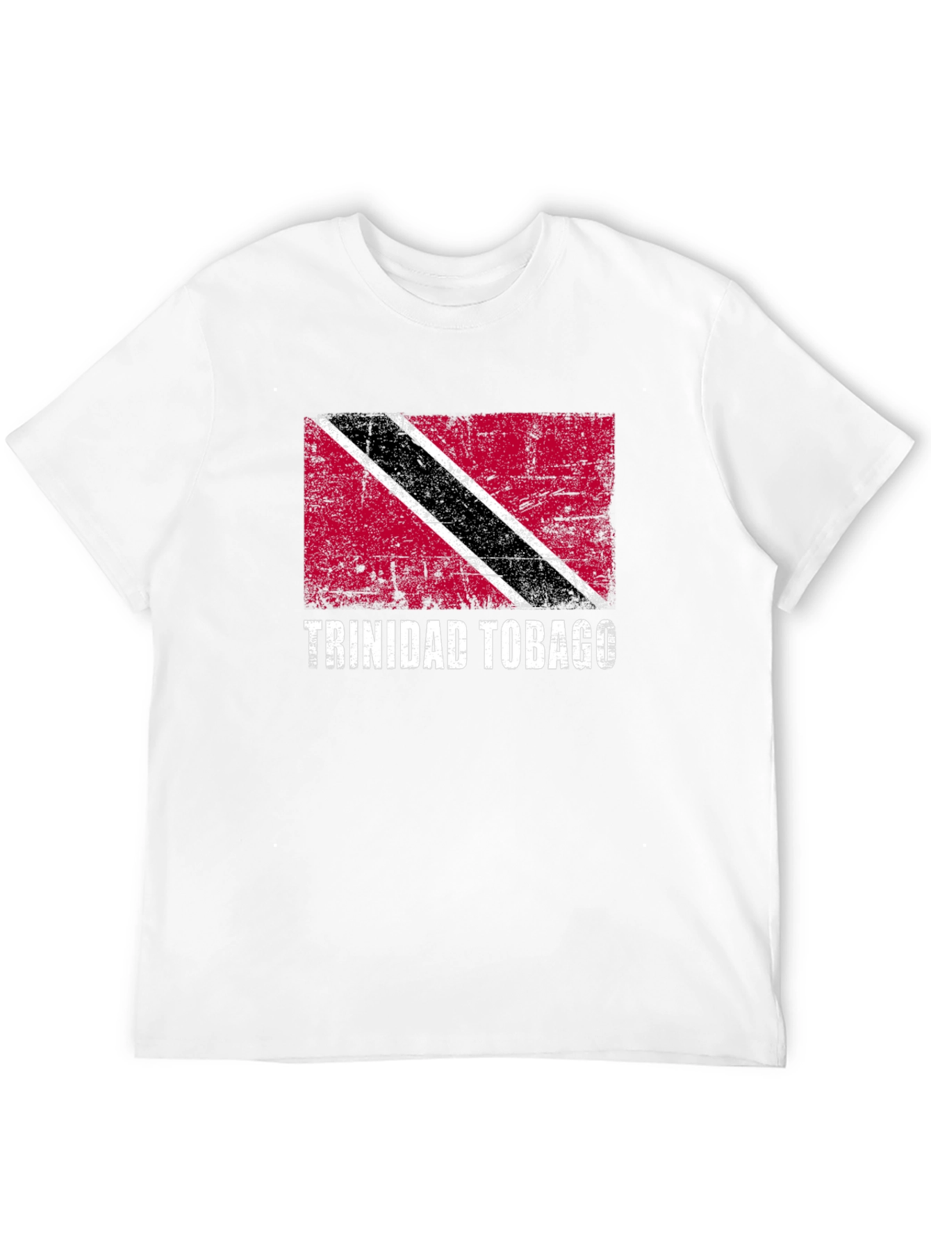 Trinidad & Tobago Flag Graphic Tee - Black