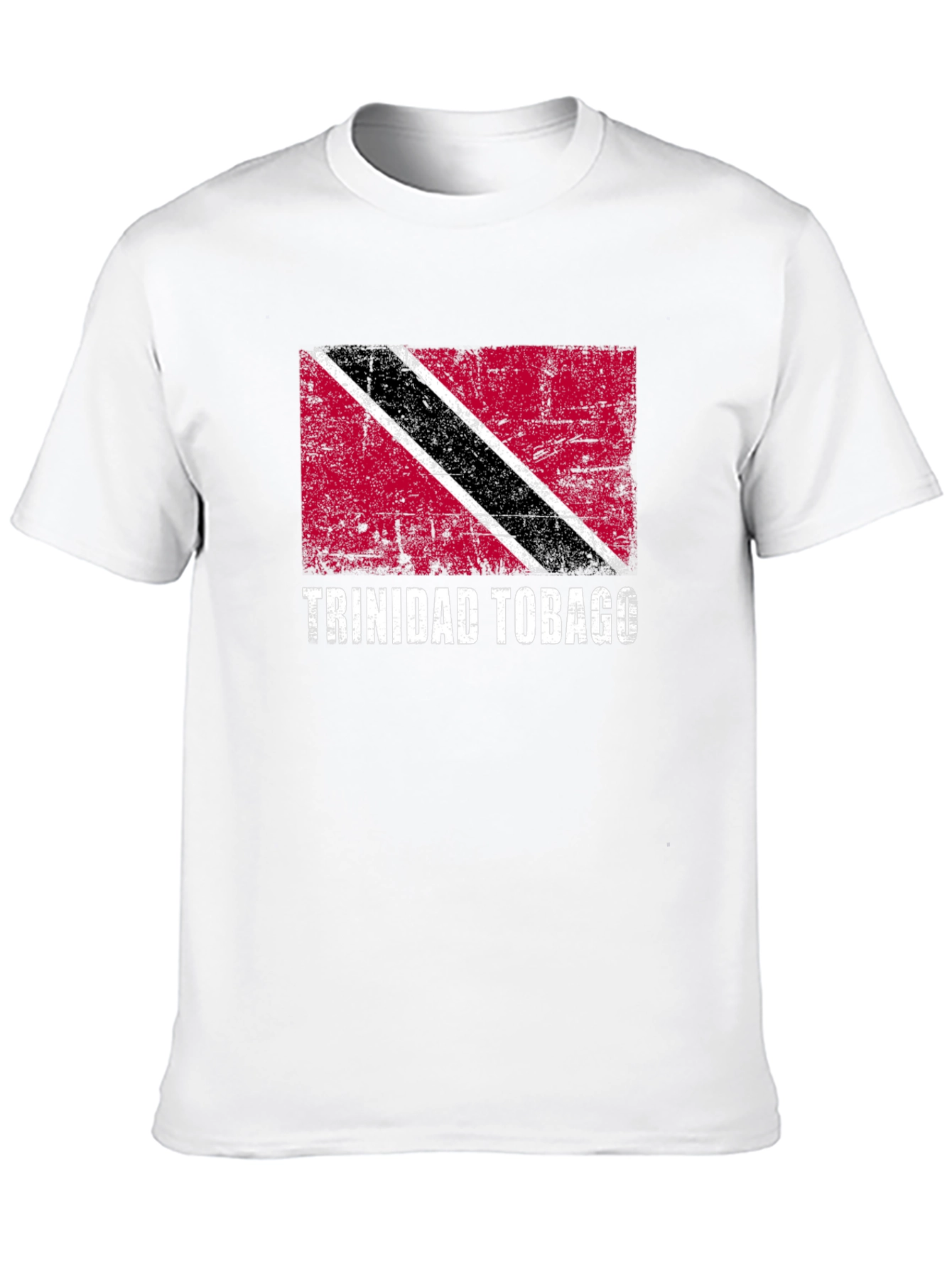 Trinidad & Tobago Flag Graphic Tee - Black