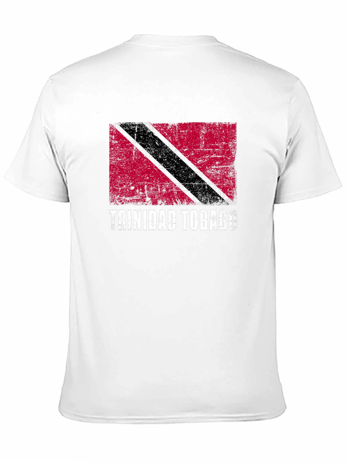 Trinidad & Tobago Flag Graphic Tee - Black