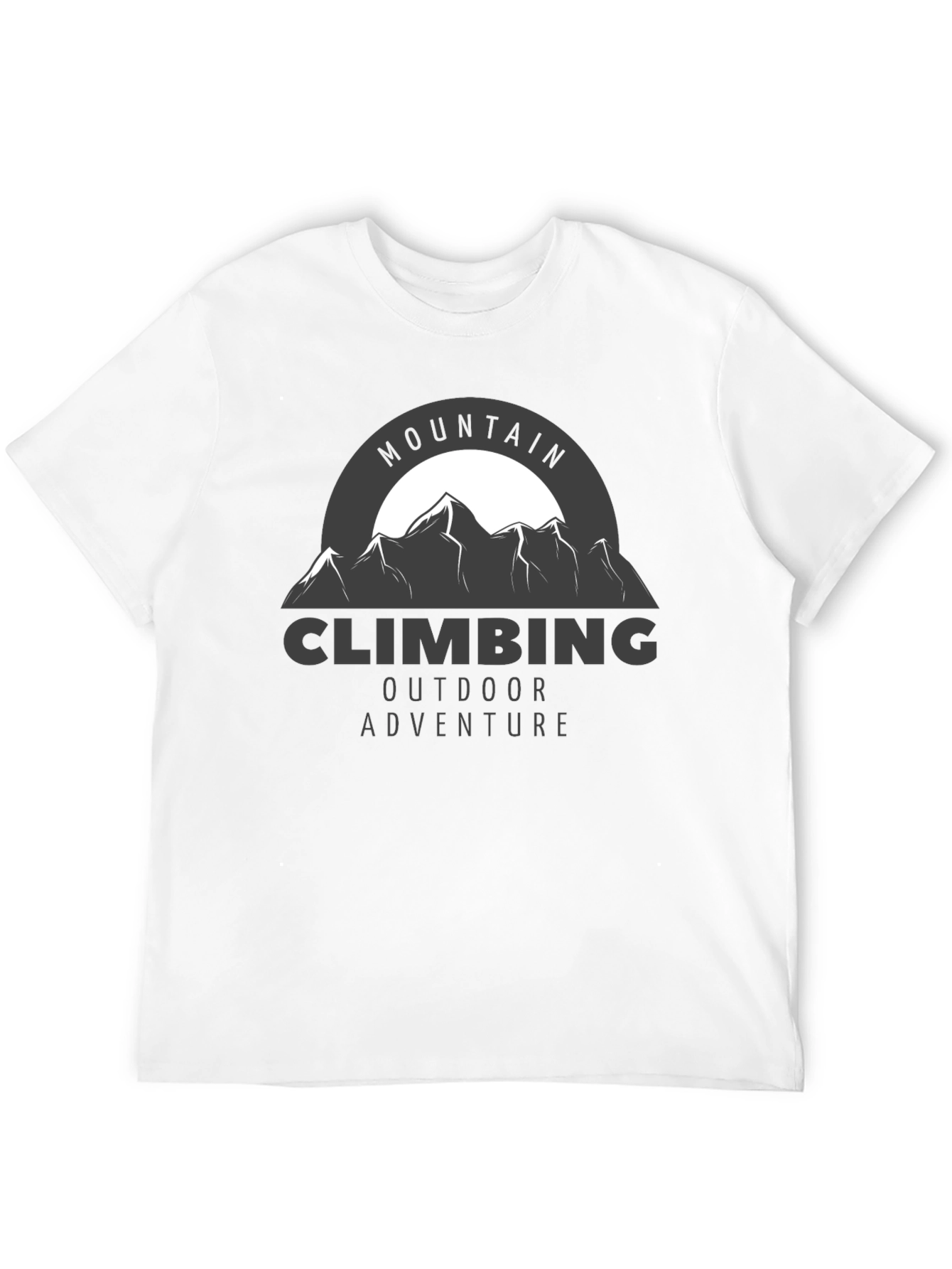 Mountain Climbing Adventure Graphic T-Shirt