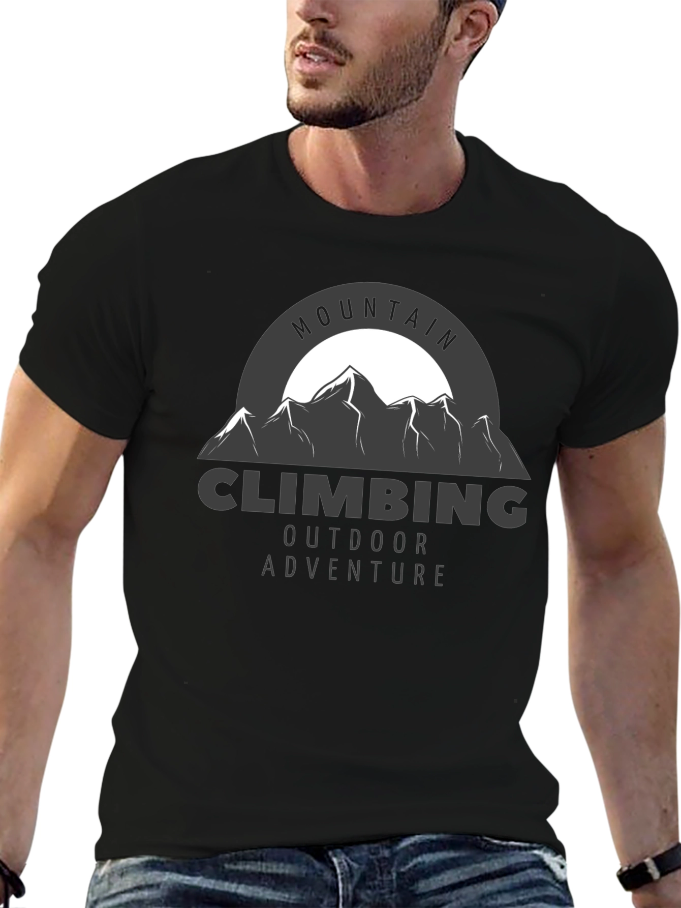 Mountain Climbing Adventure Graphic T-Shirt