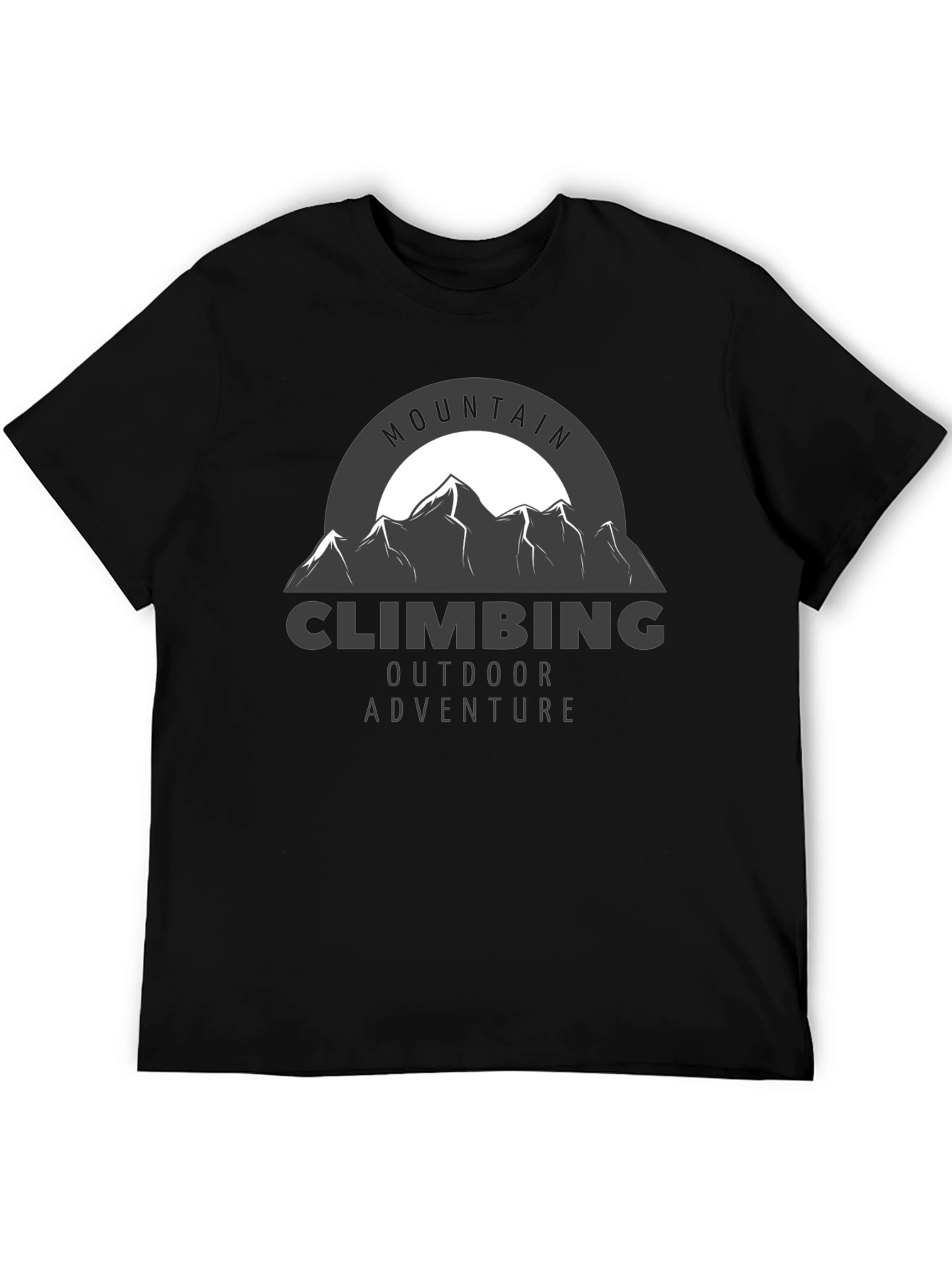 Mountain Climbing Adventure Graphic T-Shirt