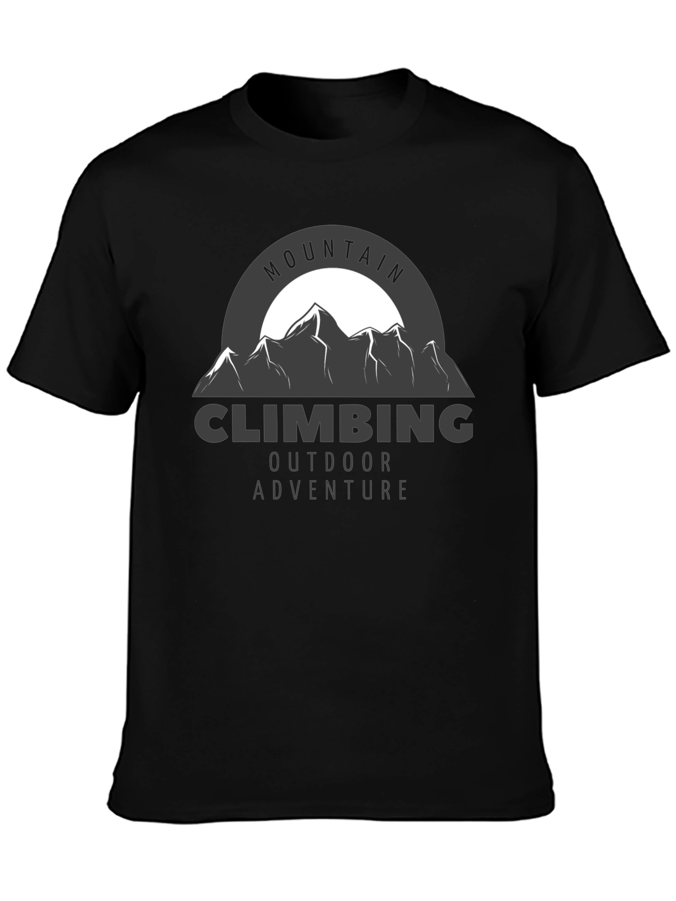 Mountain Climbing Adventure Graphic T-Shirt