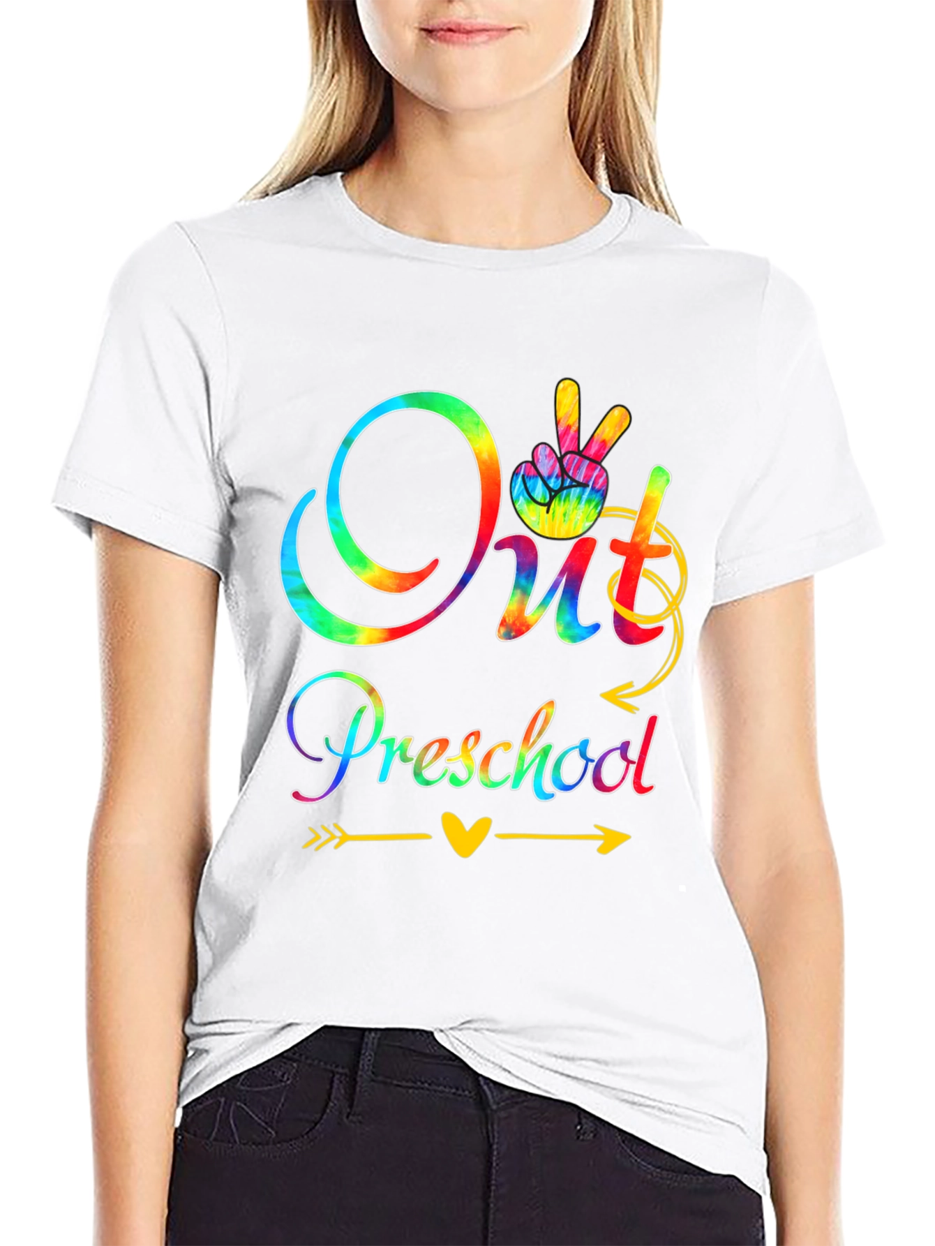 Out Preschool Tie Dye Graphic Tee