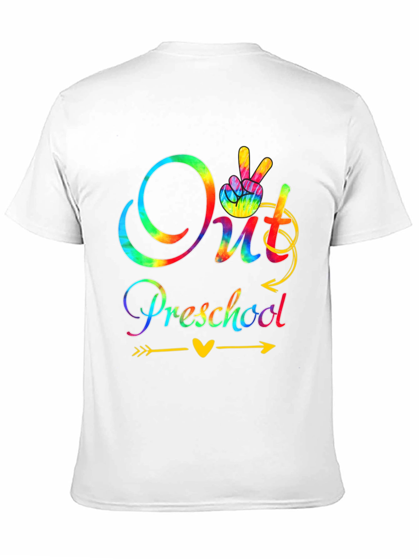 Out Preschool Tie Dye Graphic Tee