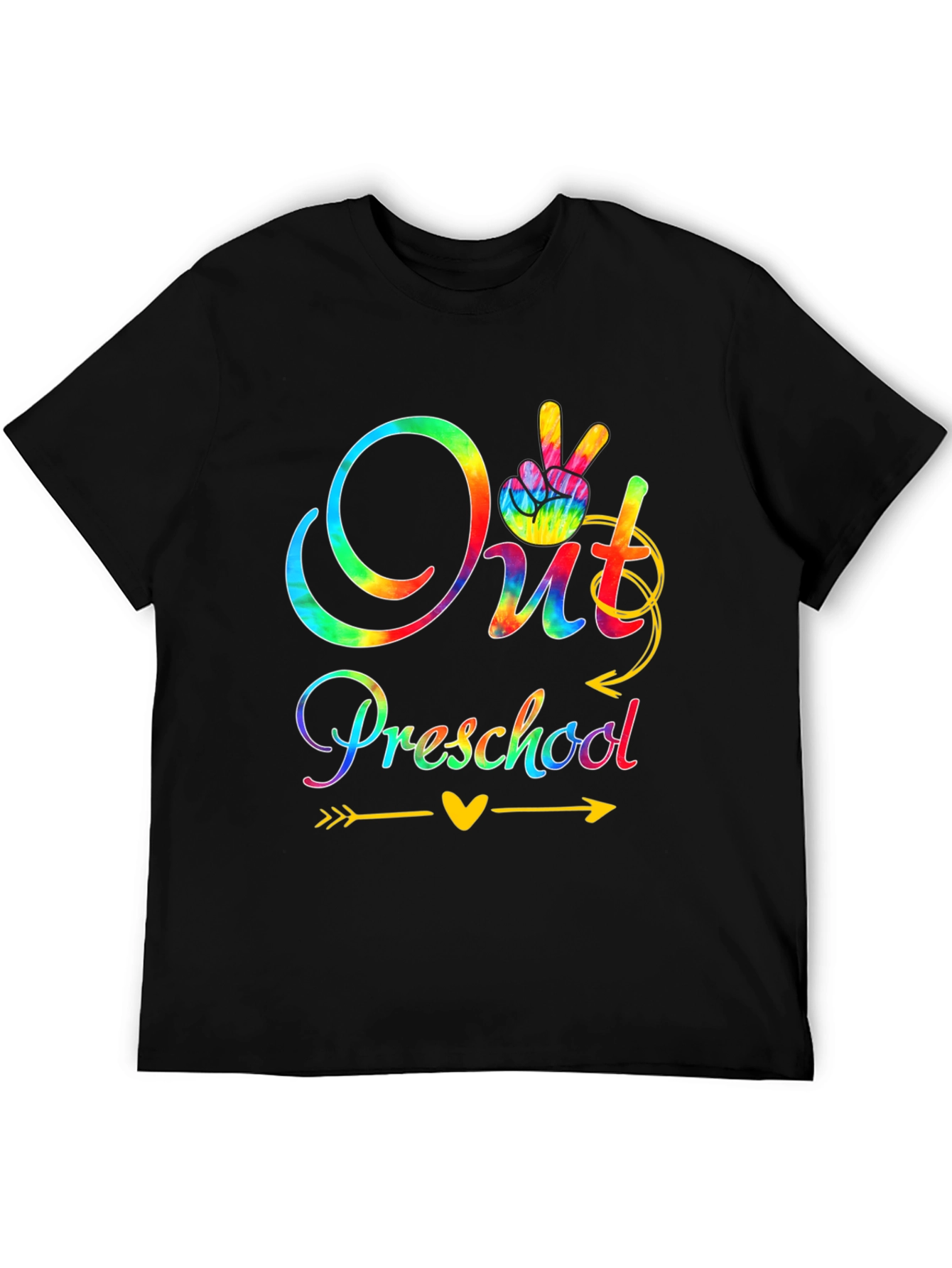 Out Preschool Tie Dye Graphic Tee