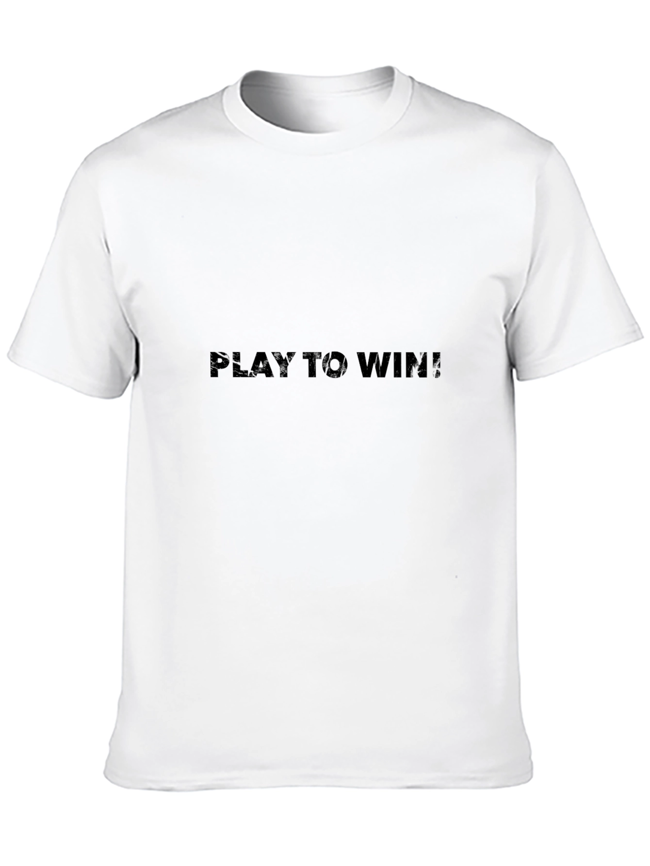 Play To Win Black Graphic Tee