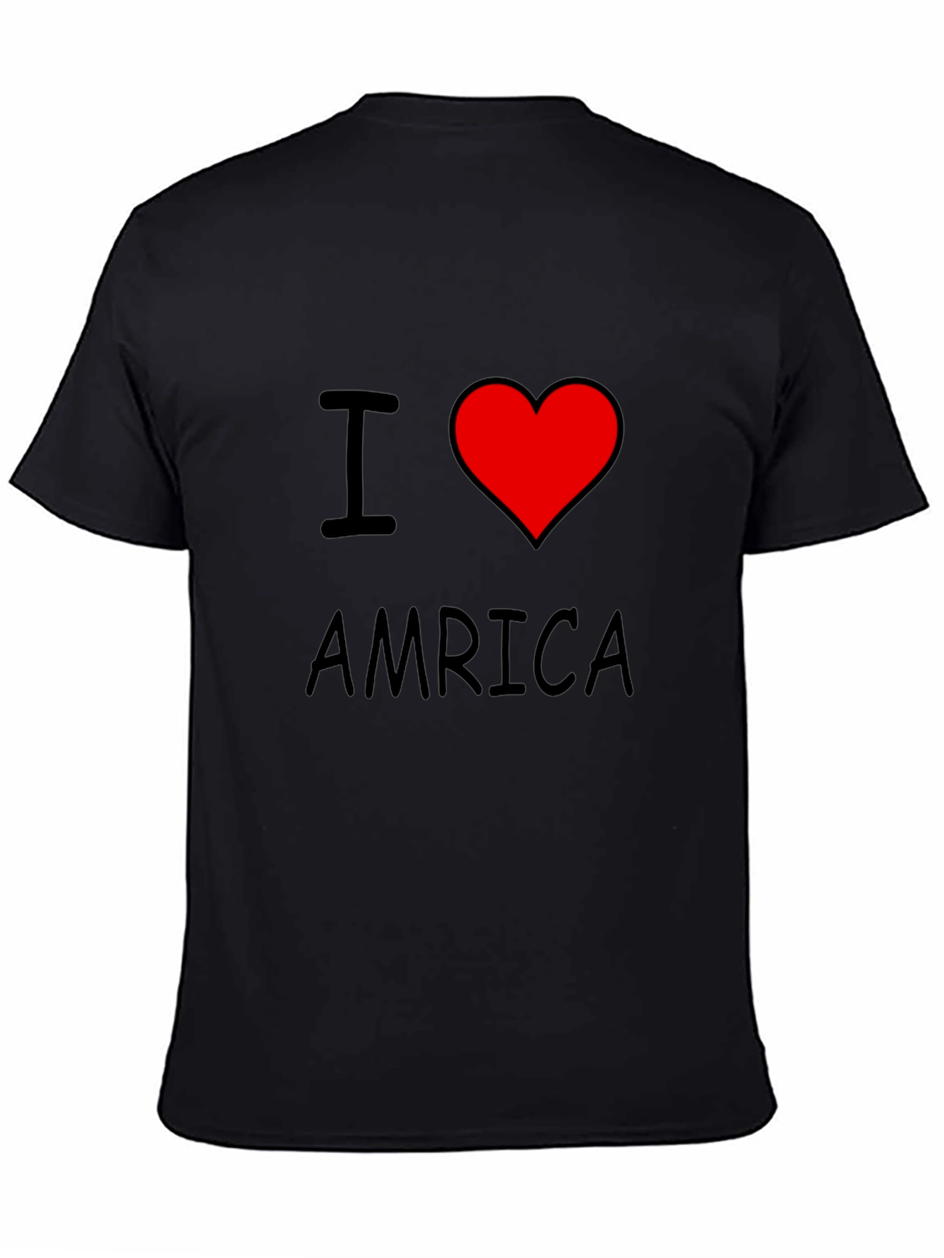 I Love America T-Shirt - Patriotic Graphic Tee