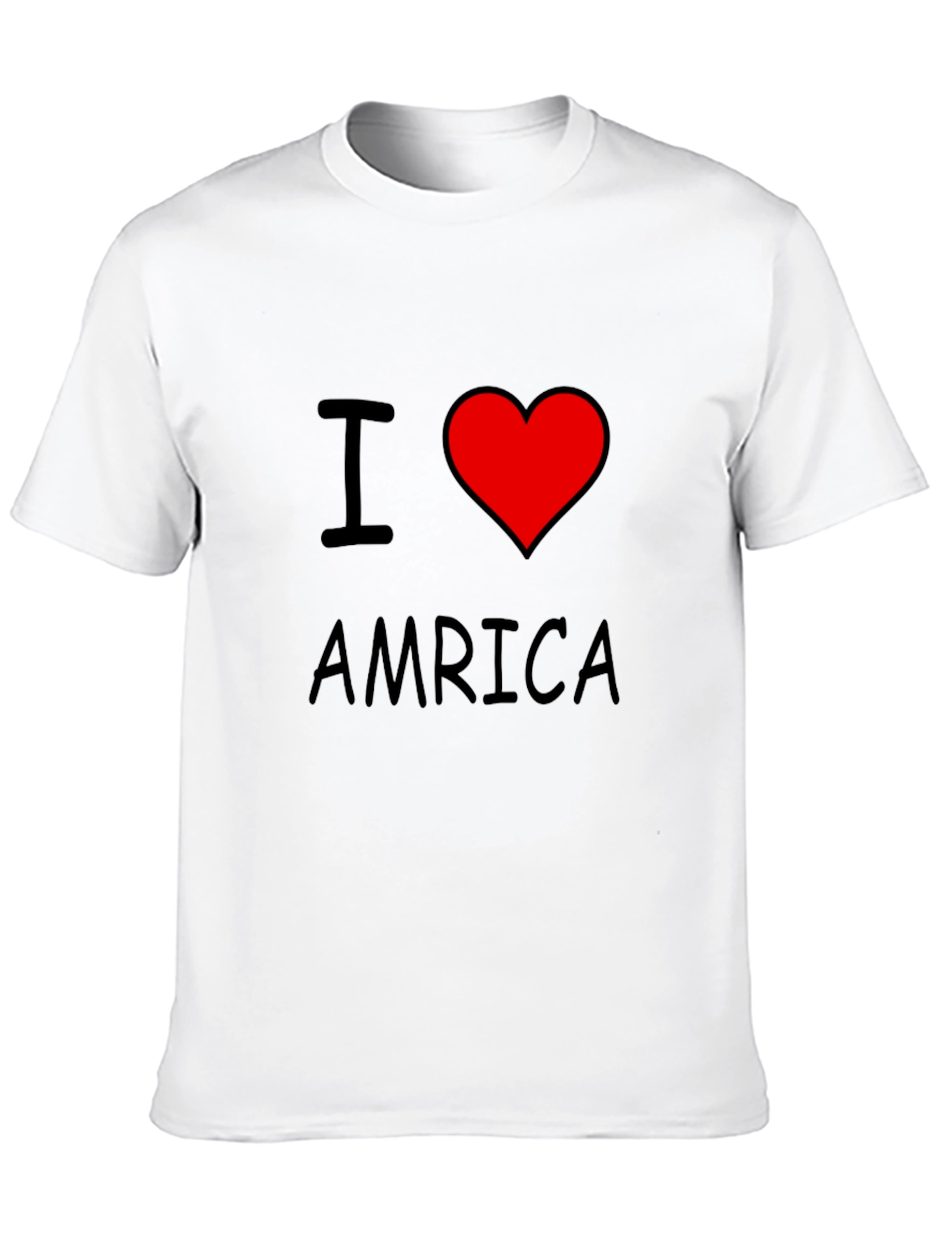 I Love America T-Shirt - Patriotic Graphic Tee