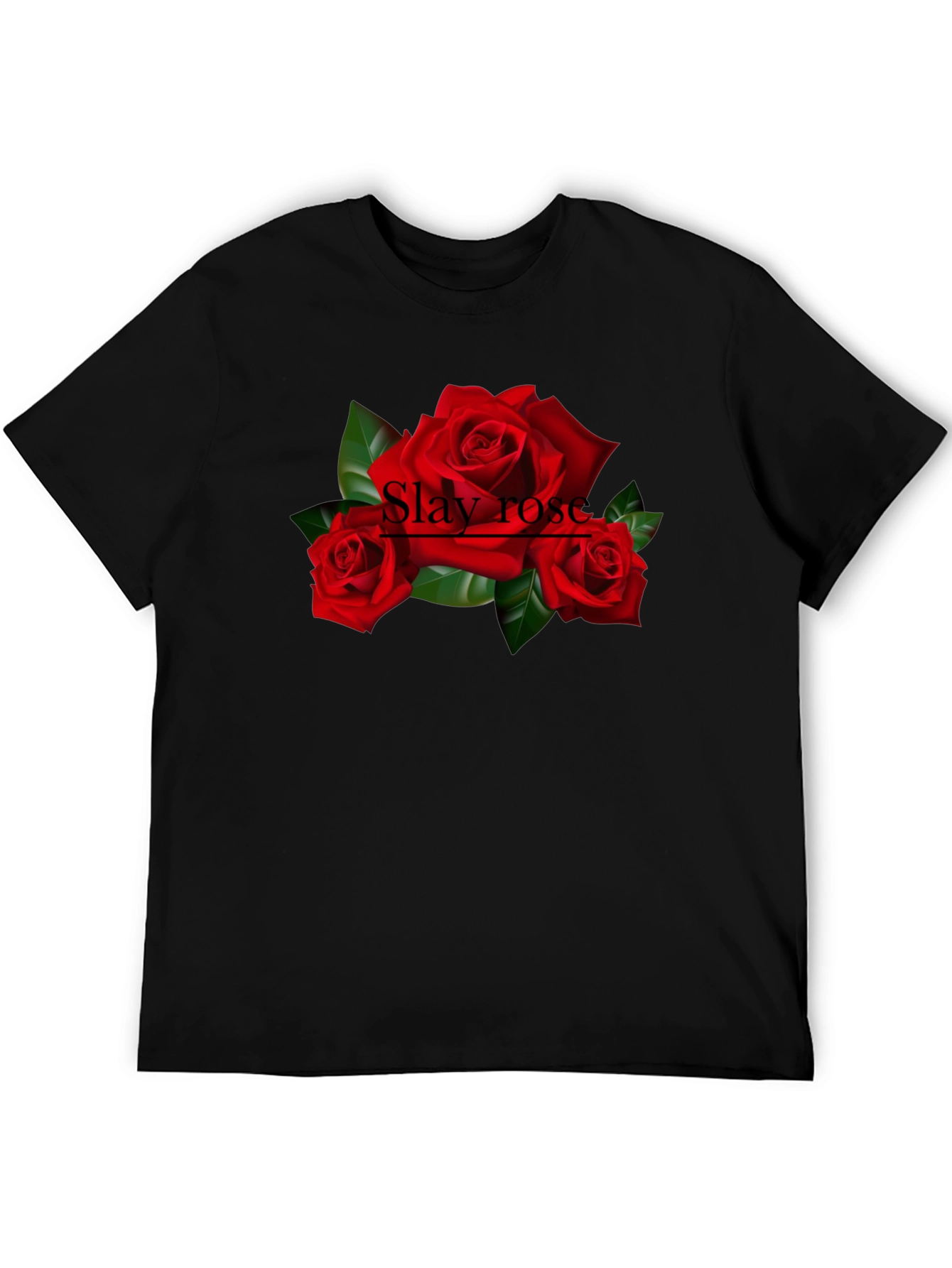 Slay Rose Graphic T-Shirt