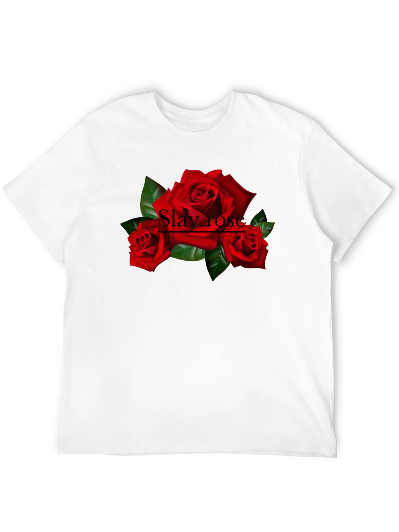 Slay Rose Graphic T-Shirt