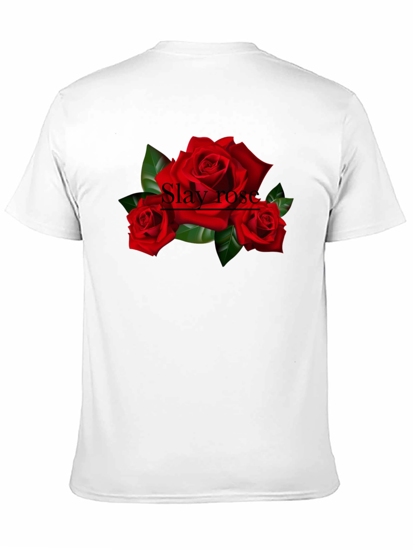 Slay Rose Graphic T-Shirt