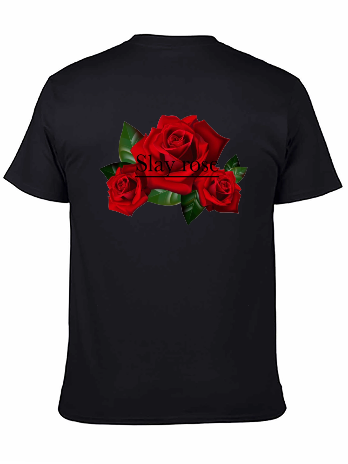 Slay Rose Graphic T-Shirt