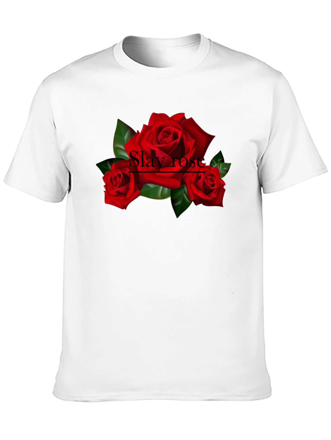 Slay Rose Graphic T-Shirt