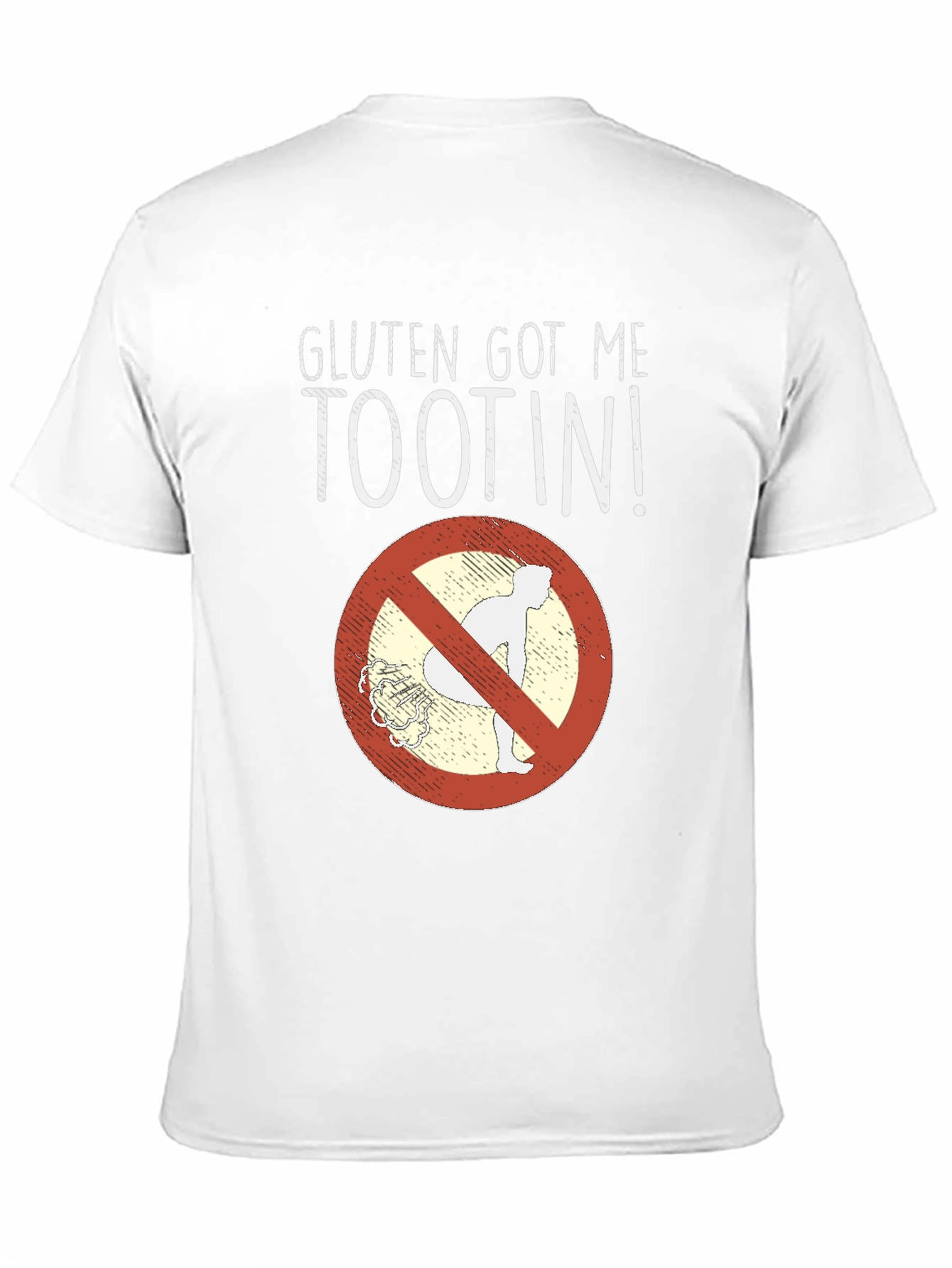 Gluten Got Me Tootin Graphic T-Shirt