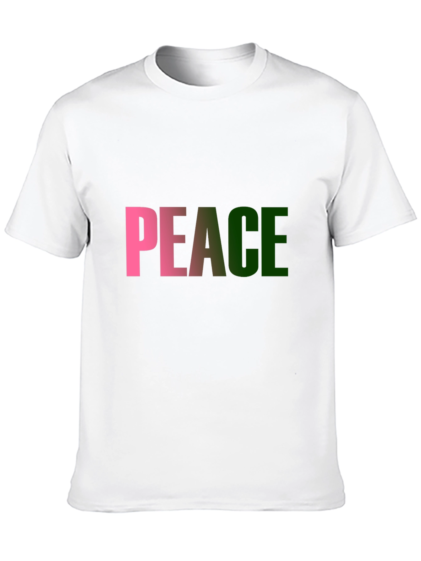 Peace T-Shirt - Black Cotton Blend Tee