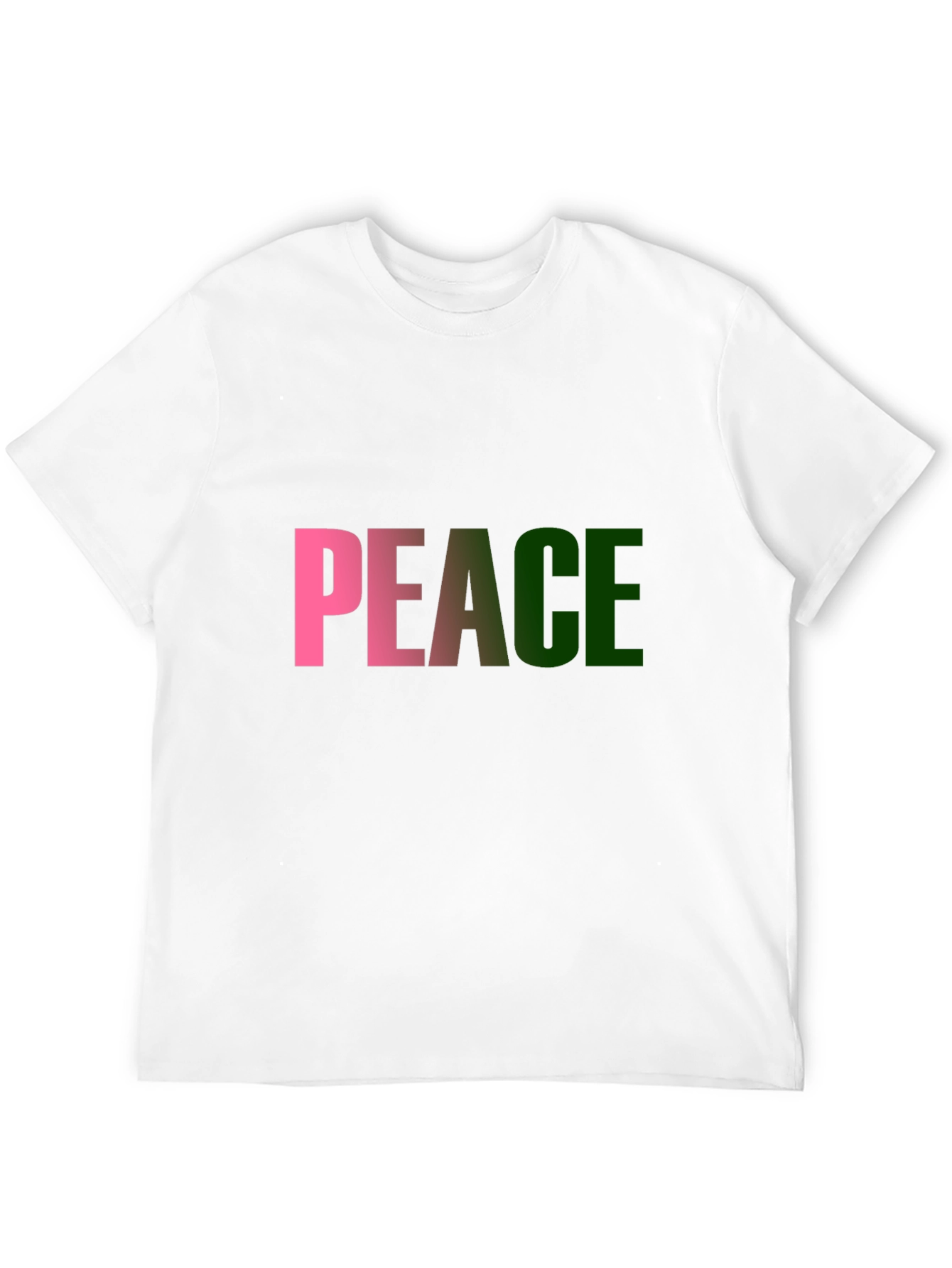 Peace T-Shirt - Black Cotton Blend Tee