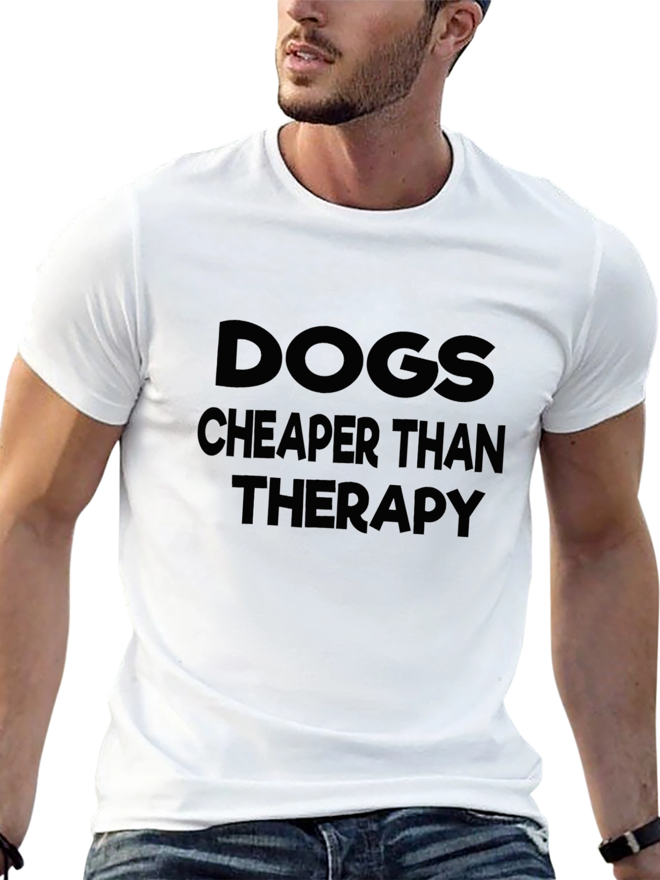 Dogs Cheaper Than Therapy T-Shirt